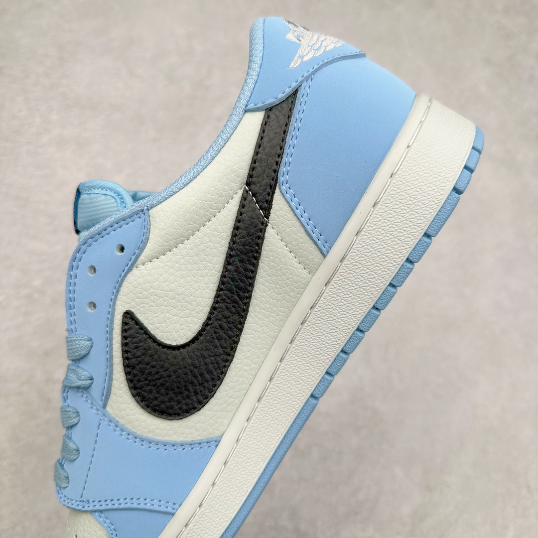 图片[7]-TS x Air Jordan AJ1 Low 倒钩低帮联名定制配色 DM7866-107 原厂内置气垫魔块 A模大底 头层小牛皮 鞋舌AJ原厂专用牛津布+AJ专用反口珍珠布+原厂无杂质高弹内里海棉+特殊封边弹力鞋带 尺码：36 36.5 37.5 38 38.5 39 40 40.5 41 42 42.5 43 44 44.5 45 46 47.5-选品中心