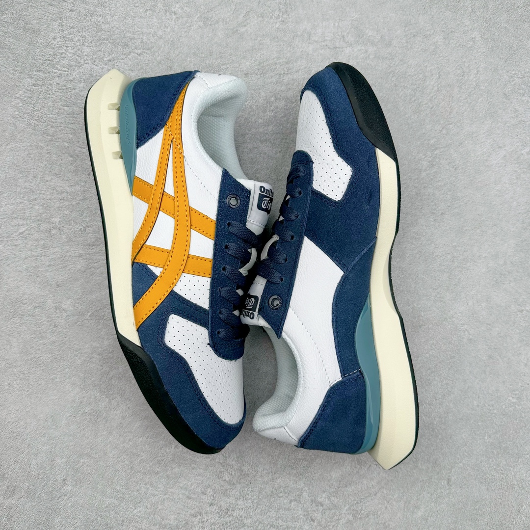 图片[3]-Asics Onitsuka Tiger Ultimate 81 EX 亚瑟士终极系列低帮复古风百搭皮革休闲运动慢跑鞋 采用软质荔枝纹牛培皮鞋面材质 配置OrthoLite鞋垫 轻质Eva缓震组合耐磨橡胶外底 Onitsuka Tiger 鬼塚虎 ULTIMATE 81EX 1183B510 中性款运动鞋 鞋跟底部的缓震孔设计以及TPU后跟保护片强化稳定性 造就合乎新时代高性能运动鞋标准的现代鞋款 牛皮革鞋面 FLYTEFOAM Propel中底增强缓震性与回弹性 鞋跟处采用fuzeGEL缓震胶科技 强化缓震 OrthoLite鞋垫 进一步强化缓震Gel-Kayano超轻量专业运动慢跑鞋 货号：1183B510-103 尺码：36-45-选品中心