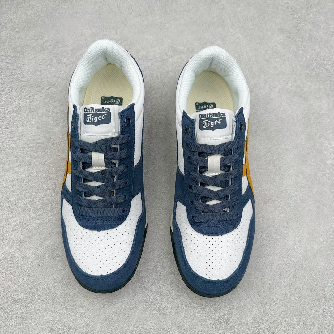 图片[2]-Asics Onitsuka Tiger Ultimate 81 EX 亚瑟士终极系列低帮复古风百搭皮革休闲运动慢跑鞋 采用软质荔枝纹牛培皮鞋面材质 配置OrthoLite鞋垫 轻质Eva缓震组合耐磨橡胶外底 Onitsuka Tiger 鬼塚虎 ULTIMATE 81EX 1183B510 中性款运动鞋 鞋跟底部的缓震孔设计以及TPU后跟保护片强化稳定性 造就合乎新时代高性能运动鞋标准的现代鞋款 牛皮革鞋面 FLYTEFOAM Propel中底增强缓震性与回弹性 鞋跟处采用fuzeGEL缓震胶科技 强化缓震 OrthoLite鞋垫 进一步强化缓震Gel-Kayano超轻量专业运动慢跑鞋 货号：1183B510-103 尺码：36-45-选品中心