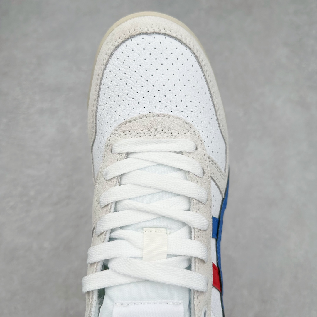 图片[4]-Asics Onitsuka Tiger Ultimate 81 EX 亚瑟士终极系列低帮复古风百搭皮革休闲运动慢跑鞋 采用软质荔枝纹牛培皮鞋面材质 配置OrthoLite鞋垫 轻质Eva缓震组合耐磨橡胶外底 Onitsuka Tiger 鬼塚虎 ULTIMATE 81EX 1183B510 中性款运动鞋 鞋跟底部的缓震孔设计以及TPU后跟保护片强化稳定性 造就合乎新时代高性能运动鞋标准的现代鞋款 牛皮革鞋面 FLYTEFOAM Propel中底增强缓震性与回弹性 鞋跟处采用fuzeGEL缓震胶科技 强化缓震 OrthoLite鞋垫 进一步强化缓震Gel-Kayano超轻量专业运动慢跑鞋 货号：1183B510-103 尺码：36-45-选品中心