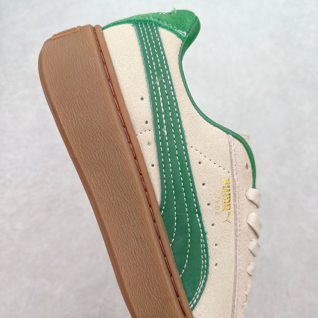 图片[6]-PUMA Suede Platform 彪马三明治厚底金标男女款复古休闲鞋增高运动鞋松糕跟板鞋 整双鞋款以经典的PUMA Suede鞋面为基底 采用高级麂皮材质打造 质感满载 鞋侧的金色烫印PUMA Logo引人瞩目 时尚有型 特色之一的加厚橡胶鞋底 让你默默长高3公分 以品牌经典的 Suede 为设计原型 耀眼奢华个性十足 超多明星、博主都在穿 尺码：36 36.5 37 37.5 38 38.5 39 40 40.5 41 42 42.5 43 44 45-选品中心