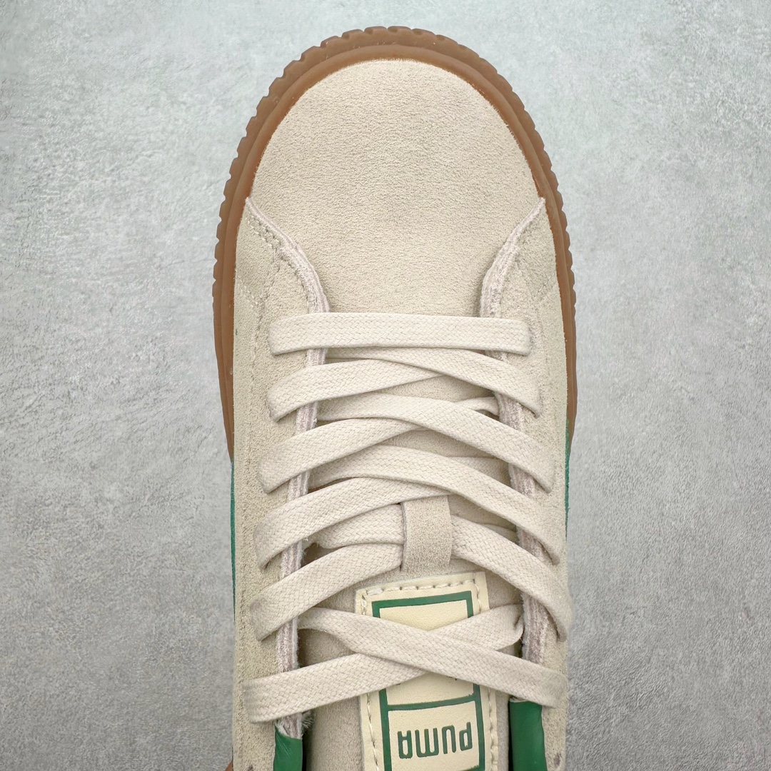 图片[4]-PUMA Suede Platform 彪马三明治厚底金标男女款复古休闲鞋增高运动鞋松糕跟板鞋 整双鞋款以经典的PUMA Suede鞋面为基底 采用高级麂皮材质打造 质感满载 鞋侧的金色烫印PUMA Logo引人瞩目 时尚有型 特色之一的加厚橡胶鞋底 让你默默长高3公分 以品牌经典的 Suede 为设计原型 耀眼奢华个性十足 超多明星、博主都在穿 尺码：36 36.5 37 37.5 38 38.5 39 40 40.5 41 42 42.5 43 44 45-选品中心