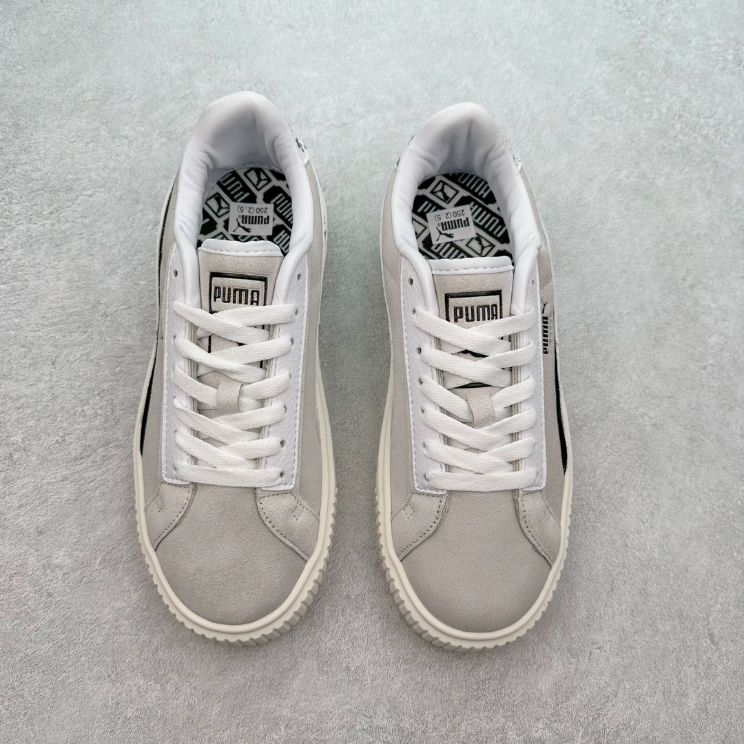 图片[2]-PUMA Suede Platform 彪马三明治厚底金标男女款复古休闲鞋增高运动鞋松糕跟板鞋 整双鞋款以经典的PUMA Suede鞋面为基底 采用高级麂皮材质打造 质感满载 鞋侧的金色烫印PUMA Logo引人瞩目 时尚有型 特色之一的加厚橡胶鞋底 让你默默长高3公分 以品牌经典的 Suede 为设计原型 耀眼奢华个性十足 超多明星、博主都在穿 尺码：36 36.5 37 37.5 38 38.5 39 40 40.5 41 42 42.5 43 44 45-选品中心