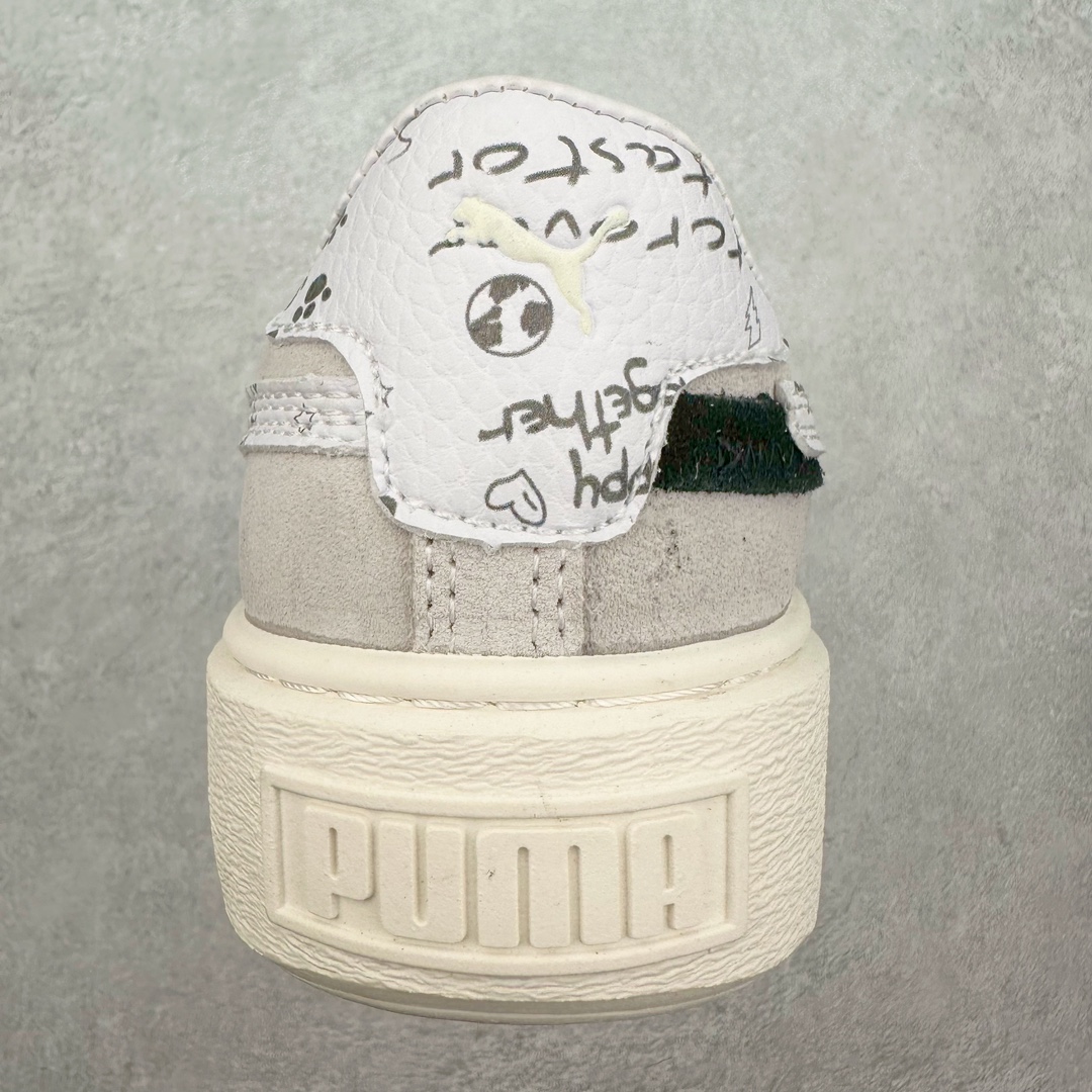 图片[8]-PUMA Suede Platform 彪马三明治厚底金标男女款复古休闲鞋增高运动鞋松糕跟板鞋 整双鞋款以经典的PUMA Suede鞋面为基底 采用高级麂皮材质打造 质感满载 鞋侧的金色烫印PUMA Logo引人瞩目 时尚有型 特色之一的加厚橡胶鞋底 让你默默长高3公分 以品牌经典的 Suede 为设计原型 耀眼奢华个性十足 超多明星、博主都在穿 尺码：36 36.5 37 37.5 38 38.5 39 40 40.5 41 42 42.5 43 44 45-选品中心