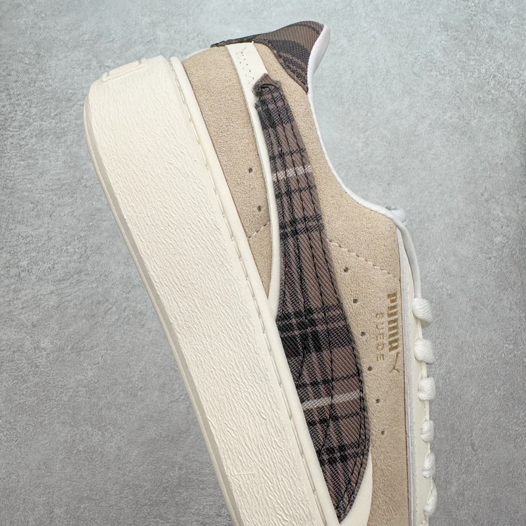 图片[6]-PUMA Suede Platform 彪马三明治厚底金标男女款复古休闲鞋增高运动鞋松糕跟板鞋 整双鞋款以经典的PUMA Suede鞋面为基底 采用高级麂皮材质打造 质感满载 鞋侧的金色烫印PUMA Logo引人瞩目 时尚有型 特色之一的加厚橡胶鞋底 让你默默长高3公分 以品牌经典的 Suede 为设计原型 耀眼奢华个性十足 超多明星、博主都在穿 尺码：36 36.5 37 37.5 38 38.5 39 40 40.5 41 42 42.5 43 44 45-选品中心