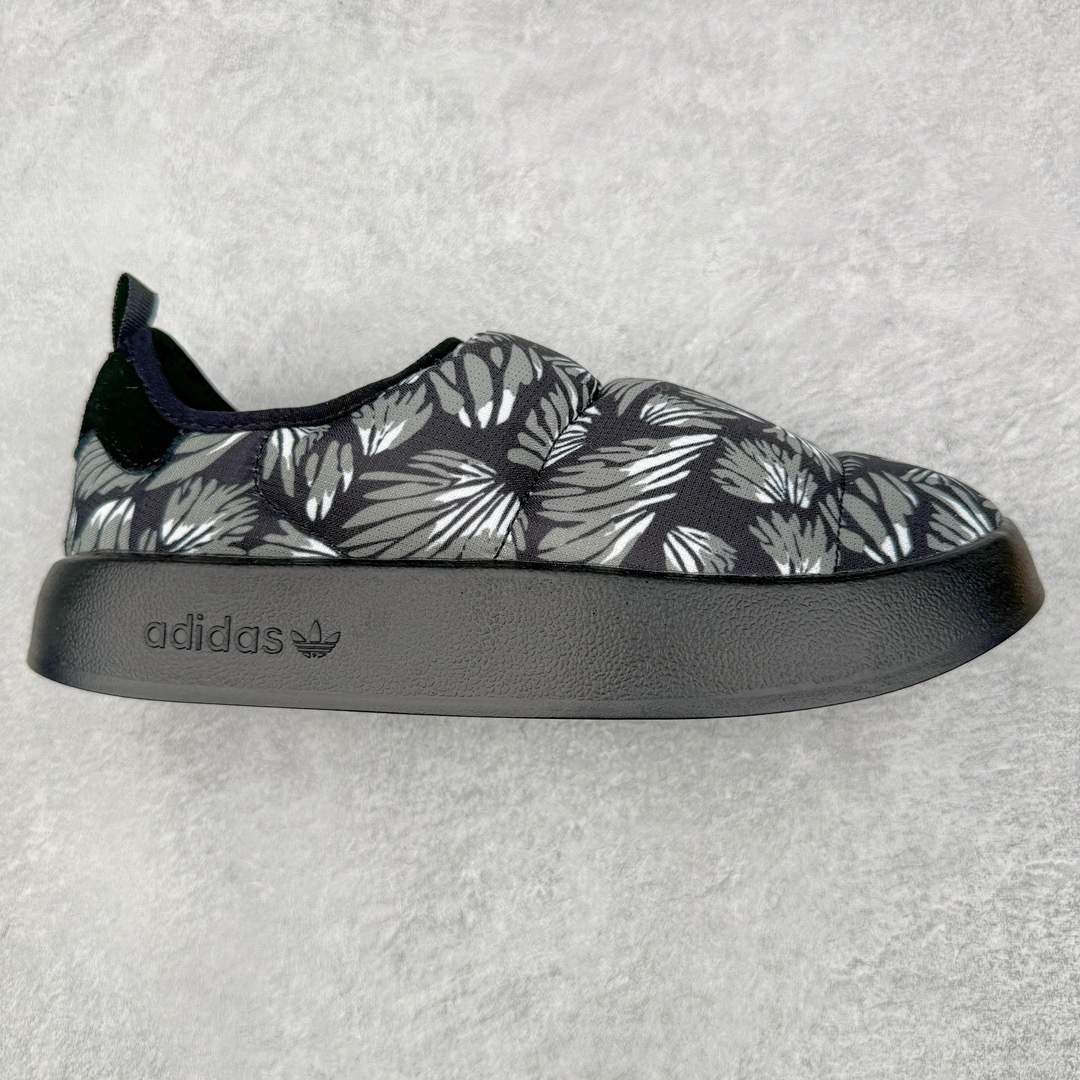 ＃TS纯原 AD Originals Puffylette 一脚蹬袜套防水保暖面包鞋运动鞋 鞋面采用带有柔软内衬的编织材质制成 搭配鞋头显眼的 Three Stripes 图样 鞋跟与鞋垫亦有 Trefoil Logo 往下延伸则是搭载带有品牌标志的中底和橡胶外底 Originals Puffylette 首发配色为黑白主题配色 全新套穿式鞋款 Puffylette 释出 有柔软内衬的编织材质制成 搭配鞋头显眼的 Three Stripes 图样 尺码：36 36.5 37 38 38.5 39 40 40.5 41 42 42.5 43 44 44.5 45-选品中心