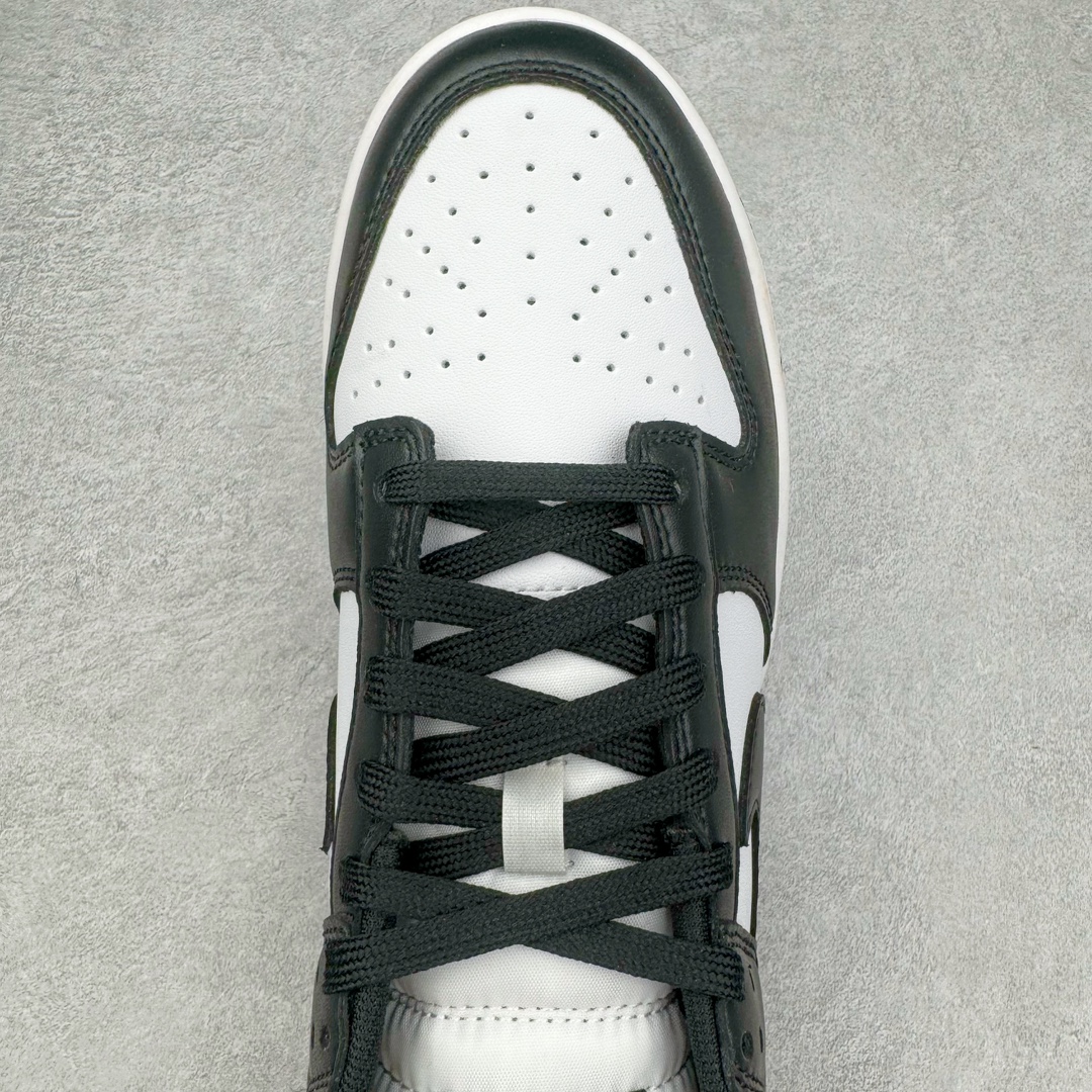图片[4]-＃VT特价福利 NK Dunk Low Retro 黑白熊猫 DD1391-100/DD1503-101 全码福利开炸 长期补货价格一步到位 实力大厂出品 新配色陆续开发 利润个位数只为口碑 全套原纸板楦头开发 确保原汁原味 完美呈现DUNK版型 一比一鞋头弧度高度鞋身弧度 此版本只针对中端市场 皮料材质有所更替 其他数据细节工艺流程均保持一致 绝不口嗨 细节品控鞋型随意对比 独家私模官方第六代原厂航空铝磨具打磨大底 鞋头坡度极致还原 无解鞋型 原盒原配 圈内天花板工艺 原厂玻璃冲刀 超高清洁度 全鞋零毛边皮料切割 原厂中底布点胶 中底布拉帮走线遵循公司 尺码：35.5 36 36.5 37.5 38 38.5 39 40 40.5 41 42 42.5 43 44 44.5 45 46 47.5-选品中心