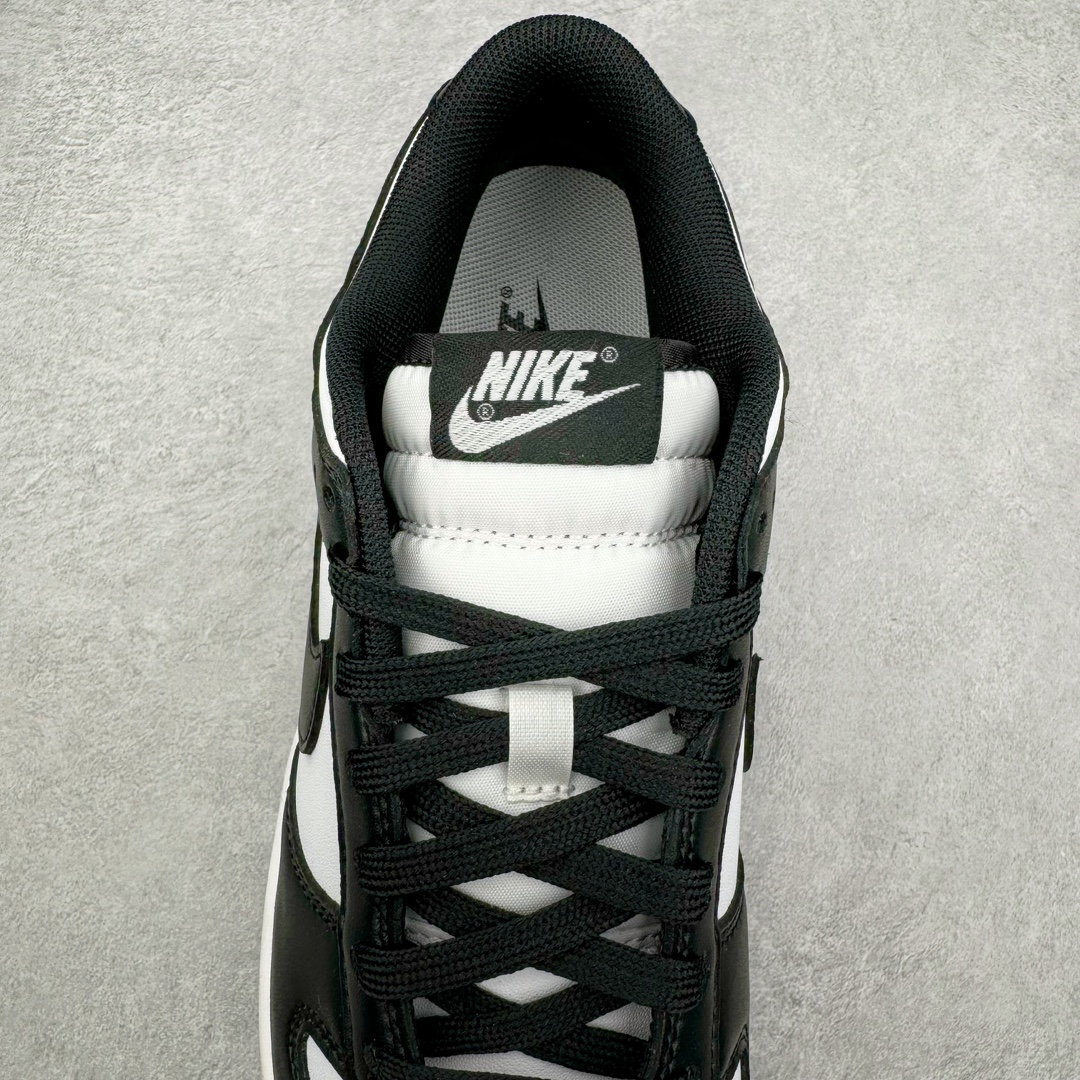 图片[5]-＃VT特价福利 NK Dunk Low Retro 黑白熊猫 DD1391-100/DD1503-101 全码福利开炸 长期补货价格一步到位 实力大厂出品 新配色陆续开发 利润个位数只为口碑 全套原纸板楦头开发 确保原汁原味 完美呈现DUNK版型 一比一鞋头弧度高度鞋身弧度 此版本只针对中端市场 皮料材质有所更替 其他数据细节工艺流程均保持一致 绝不口嗨 细节品控鞋型随意对比 独家私模官方第六代原厂航空铝磨具打磨大底 鞋头坡度极致还原 无解鞋型 原盒原配 圈内天花板工艺 原厂玻璃冲刀 超高清洁度 全鞋零毛边皮料切割 原厂中底布点胶 中底布拉帮走线遵循公司 尺码：35.5 36 36.5 37.5 38 38.5 39 40 40.5 41 42 42.5 43 44 44.5 45 46 47.5-选品中心
