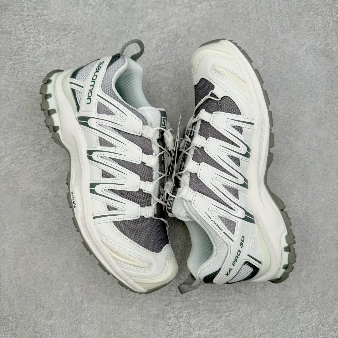 图片[3]-＃B版 SALOMON XA Pro 3D ADV 萨洛蒙潮流越野机能户外功能鞋 纯原外贸平台特供订单 耗时半年巨作 全套原纸板楦头开发 原厂特供网布配套加持 确保原汁原味 完美呈现版型 原档数据独家私模五层组合大底 原装Ortholite轻量化鞋垫 中底布带钢印编号 原厂TPU锁扣 进口港宝加持 后跟自然饱满 还原公司包裹性 鞋面采用SENSIFT贴合技术 全方位贴合包裹脚型 鞋跟部鞋底牵引设计 提供强大的抓地性能 更适应野外崎岖不平的道路 其3D ADVANCED CHASSIS底盘 材料轻量大化 钉齿设计更具稳定性 防护性 鞋底易磨损区运用CONTAGRIP高耐磨材料 应对城市硬质路面长距离跑考验 尺码：36 36.5 37.5 38 38.5 39 40 40.5 41 42 42.5 43 44 44.5 45 46.5-选品中心