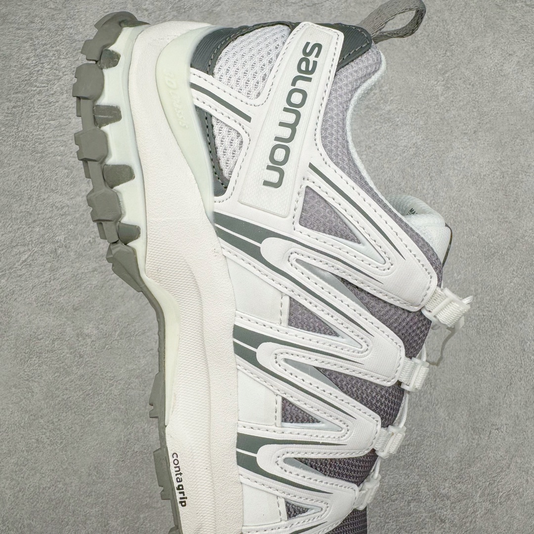 图片[6]-＃B版 SALOMON XA Pro 3D ADV 萨洛蒙潮流越野机能户外功能鞋 纯原外贸平台特供订单 耗时半年巨作 全套原纸板楦头开发 原厂特供网布配套加持 确保原汁原味 完美呈现版型 原档数据独家私模五层组合大底 原装Ortholite轻量化鞋垫 中底布带钢印编号 原厂TPU锁扣 进口港宝加持 后跟自然饱满 还原公司包裹性 鞋面采用SENSIFT贴合技术 全方位贴合包裹脚型 鞋跟部鞋底牵引设计 提供强大的抓地性能 更适应野外崎岖不平的道路 其3D ADVANCED CHASSIS底盘 材料轻量大化 钉齿设计更具稳定性 防护性 鞋底易磨损区运用CONTAGRIP高耐磨材料 应对城市硬质路面长距离跑考验 尺码：36 36.5 37.5 38 38.5 39 40 40.5 41 42 42.5 43 44 44.5 45 46.5-选品中心