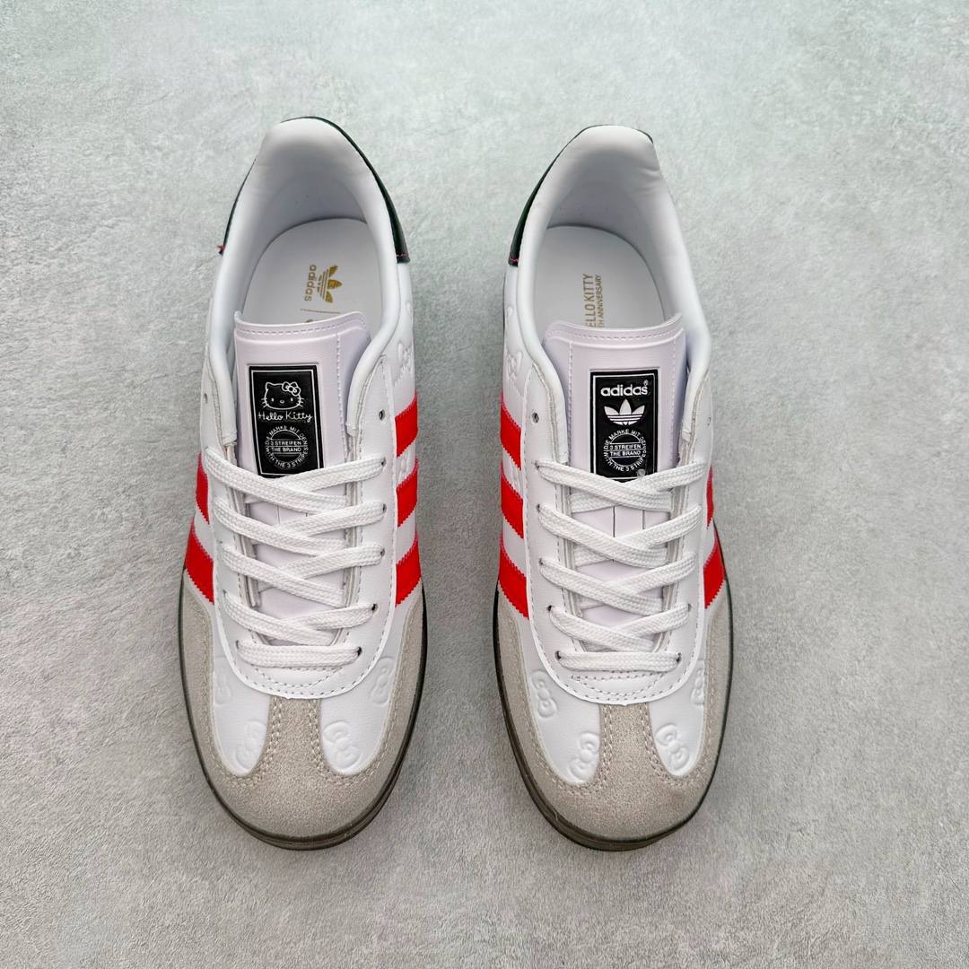 图片[2]-AD Gazelle Indoor Trainers 羚羊内训系列低帮复古百搭休闲运动德训风板鞋 II0013 90年代经典的复刻版！自60年代以足球训练鞋面世以来,Gazelle就以其经典设计席卷全球。1991年版本的复刻,再造经典Gazelle。采用皮革打造,搭配浊色细节,让这款经典更加简约。尺码：36 36⅔ 37⅓ 38 38⅔ 39⅓ 40 40⅔ 41⅓ 42 42⅔ 43⅓ 44 45-选品中心