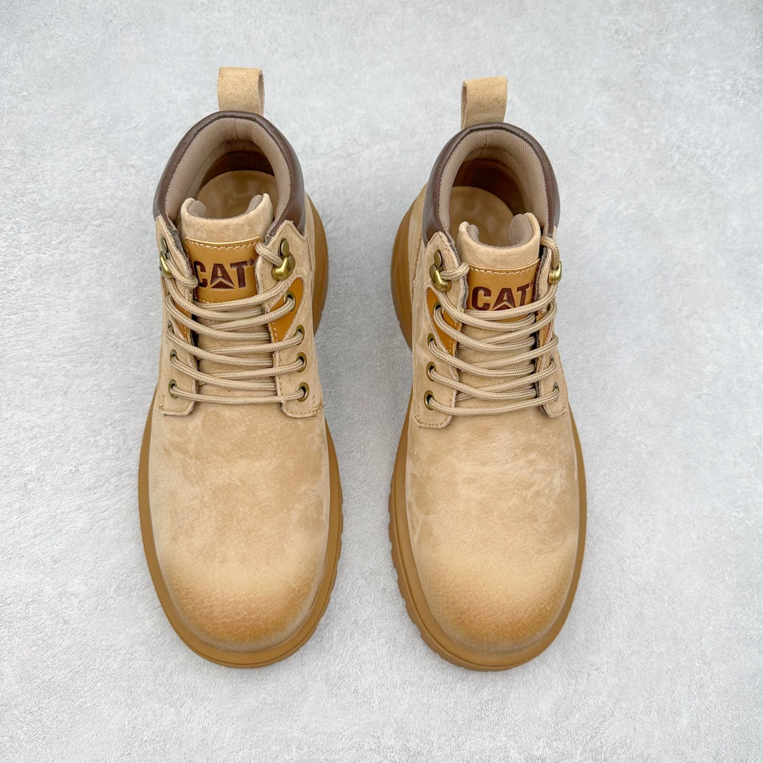 图片[2]-＃特价福利 CAT卡特 硬汉推土机品牌经典百搭户外中帮休闲大黄靴系列 广东大厂品质 官网常年主打款 时尚潮流搭配 面料釆用意大利进口磨砂牛皮 全鞋真牛皮材料 大底到五金都是代工厂原材料制作 好货不杀猪 首单质量严格把控 全套官网统一包装 今年冬季防寒户外专用 日常随意搭配 型男必备 尺码：39-44 (偏大一码)-选品中心