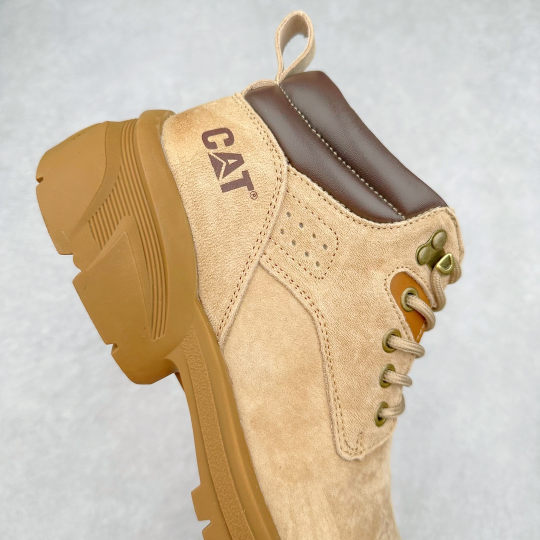 图片[6]-＃特价福利 CAT卡特 硬汉推土机品牌经典百搭户外中帮休闲大黄靴系列 广东大厂品质 官网常年主打款 时尚潮流搭配 面料釆用意大利进口磨砂牛皮 全鞋真牛皮材料 大底到五金都是代工厂原材料制作 好货不杀猪 首单质量严格把控 全套官网统一包装 今年冬季防寒户外专用 日常随意搭配 型男必备 尺码：39-44 (偏大一码)-选品中心