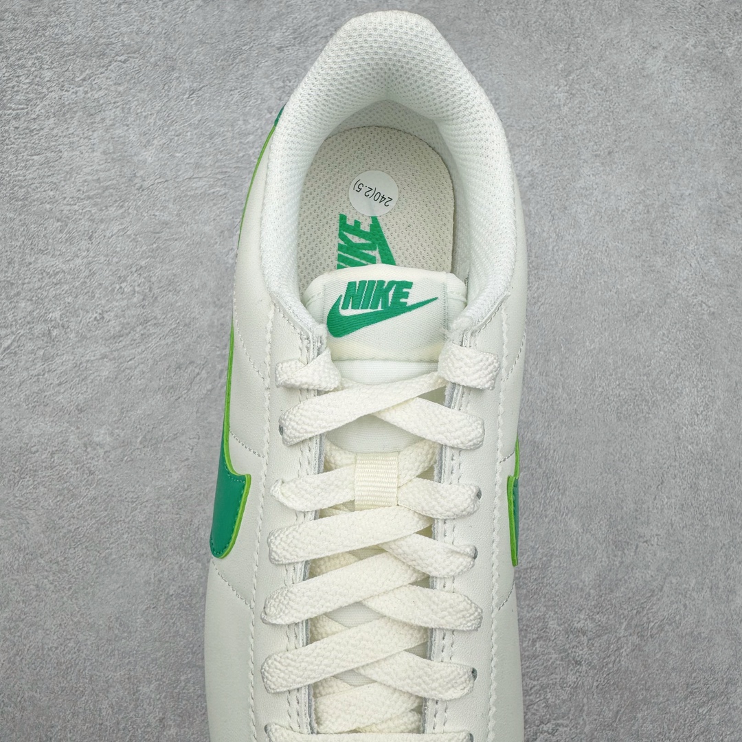 图片[5]-＃JC纯原 NK Classic Cortez Leather 阿甘复古初代皮革慢跑鞋 DM4044-104 实体平台指令订单 全套原纸板楦头开发 原厂数据大底磨具 一比一鞋头弧度高度鞋身弧度 细节品控鞋型随意对比 正确烫金高频细节 公司级标准检验QC 区分市面一切版本 完美复刻阿甘复古鞋型 尺码：35.5 36 36.5 37.5 38 38.5 39 40 40.5 41 42 42.5 43 44 45-选品中心