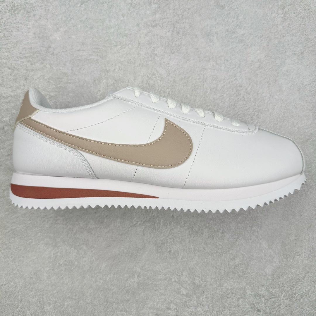 ＃JC纯原 NK Classic Cortez Leather 阿甘复古初代皮革慢跑鞋 DN1791-105 实体平台指令订单 全套原纸板楦头开发 原厂数据大底磨具 一比一鞋头弧度高度鞋身弧度 细节品控鞋型随意对比 正确烫金高频细节 公司级标准检验QC 区分市面一切版本 完美复刻阿甘复古鞋型 尺码：35.5 36 36.5 37.5 38 38.5 39 40 40.5 41 42 42.5 43 44 45-选品中心