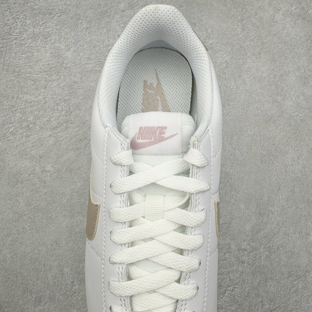 图片[5]-＃JC纯原 NK Classic Cortez Leather 阿甘复古初代皮革慢跑鞋 DN1791-105 实体平台指令订单 全套原纸板楦头开发 原厂数据大底磨具 一比一鞋头弧度高度鞋身弧度 细节品控鞋型随意对比 正确烫金高频细节 公司级标准检验QC 区分市面一切版本 完美复刻阿甘复古鞋型 尺码：35.5 36 36.5 37.5 38 38.5 39 40 40.5 41 42 42.5 43 44 45-选品中心