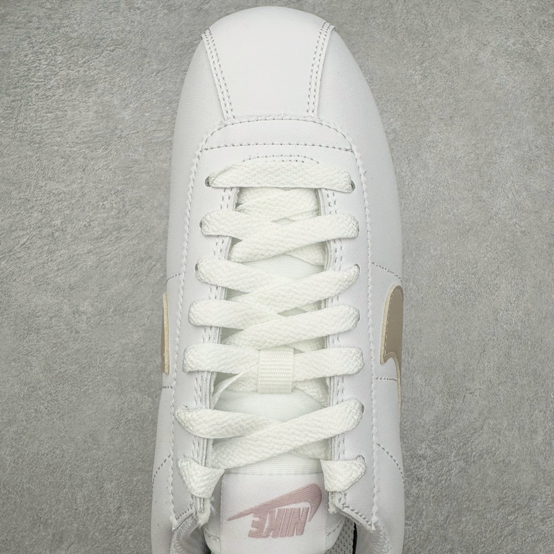 图片[4]-＃JC纯原 NK Classic Cortez Leather 阿甘复古初代皮革慢跑鞋 DN1791-105 实体平台指令订单 全套原纸板楦头开发 原厂数据大底磨具 一比一鞋头弧度高度鞋身弧度 细节品控鞋型随意对比 正确烫金高频细节 公司级标准检验QC 区分市面一切版本 完美复刻阿甘复古鞋型 尺码：35.5 36 36.5 37.5 38 38.5 39 40 40.5 41 42 42.5 43 44 45-选品中心