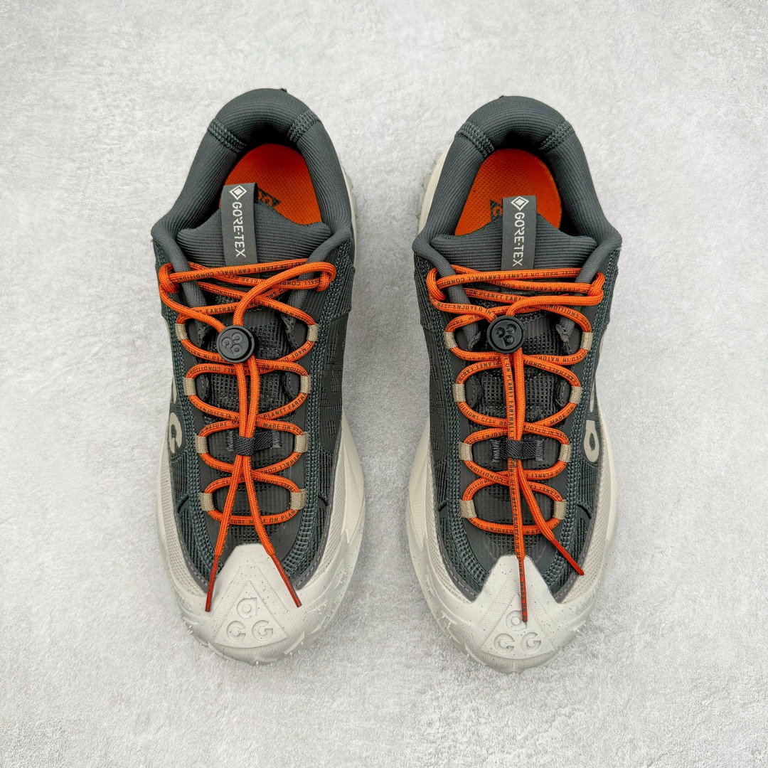 图片[2]-＃AW纯原 NK ACG Mountain Fly 2 Low GTX 复古潮流户外登山鞋防水慢跑鞋 HF6245-002全新来袭 该款沿袭前代高帮版型的设计传统 轻盈鞋面结合灵巧的脚踝包裹设计 为双足打造出一体化的舒适脚感 助力轻松畅行 中底融入柔软的React泡棉与Vaporfiy 科技 让你在岩石小径徒步时也像行走在都市般轻松舒适 粘性橡胶大底铸就了攀岩级别的出众抓地力 助你从容面对各种环境挑战 尺码：36 36.5 37.5 38 38.5 39 40 40.5 41 42 42.5 43 44 44.5 45 46-选品中心