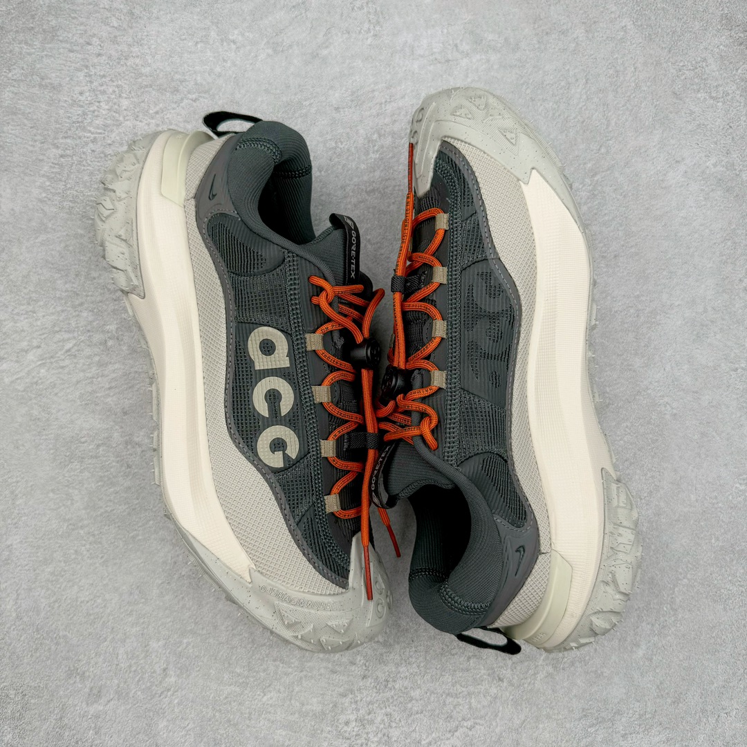 图片[3]-＃AW纯原 NK ACG Mountain Fly 2 Low GTX 复古潮流户外登山鞋防水慢跑鞋 HF6245-002全新来袭 该款沿袭前代高帮版型的设计传统 轻盈鞋面结合灵巧的脚踝包裹设计 为双足打造出一体化的舒适脚感 助力轻松畅行 中底融入柔软的React泡棉与Vaporfiy 科技 让你在岩石小径徒步时也像行走在都市般轻松舒适 粘性橡胶大底铸就了攀岩级别的出众抓地力 助你从容面对各种环境挑战 尺码：36 36.5 37.5 38 38.5 39 40 40.5 41 42 42.5 43 44 44.5 45 46-选品中心