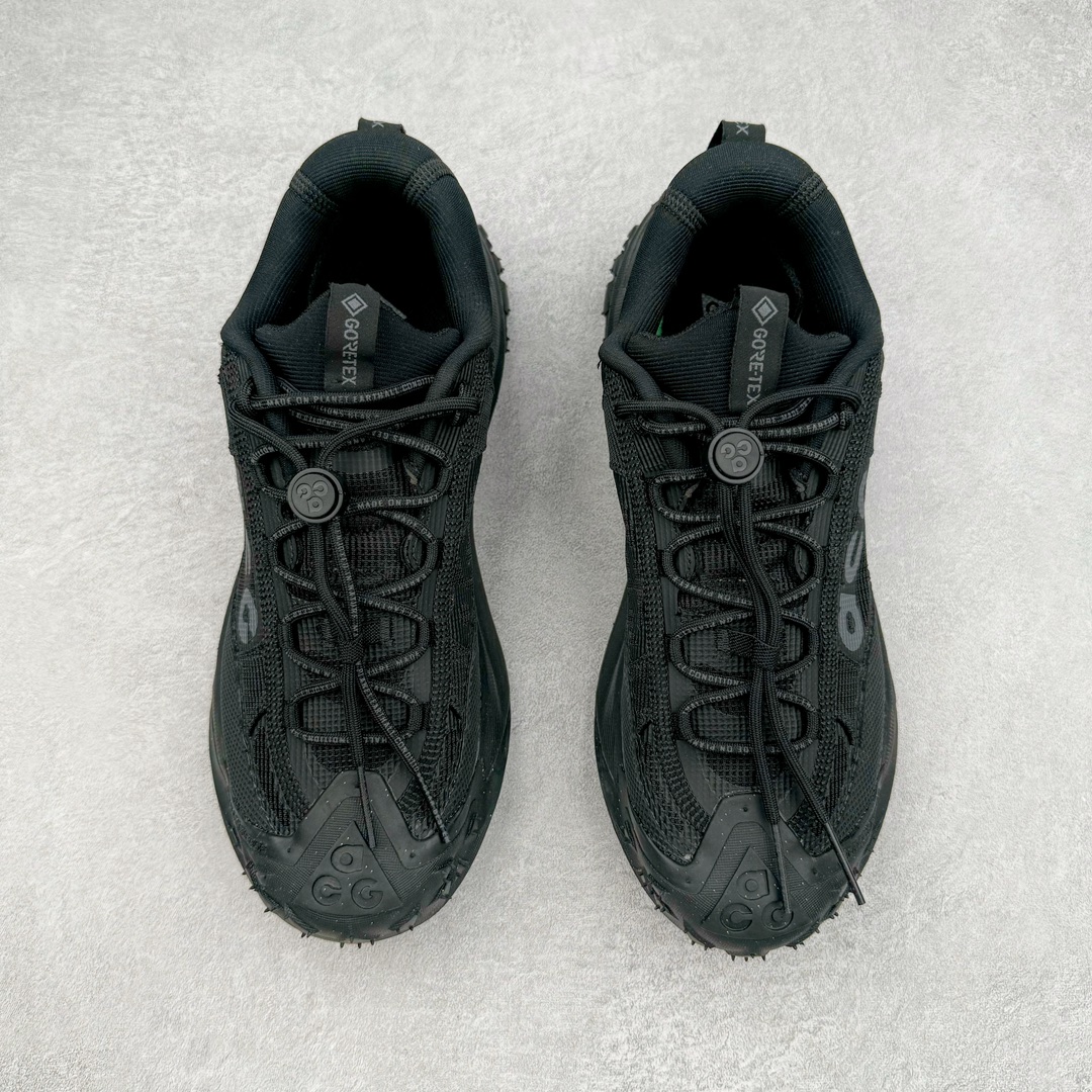 图片[2]-＃AW纯原 NK ACG Mountain Fly 2 Low GTX 复古潮流户外登山鞋防水慢跑鞋 HF6245-001 全新来袭 该款沿袭前代高帮版型的设计传统 轻盈鞋面结合灵巧的脚踝包裹设计 为双足打造出一体化的舒适脚感 助力轻松畅行 中底融入柔软的React泡棉与Vaporfiy 科技 让你在岩石小径徒步时也像行走在都市般轻松舒适 粘性橡胶大底铸就了攀岩级别的出众抓地力 助你从容面对各种环境挑战 尺码：36 36.5 37.5 38 38.5 39 40 40.5 41 42 42.5 43 44 44.5 45 46-选品中心