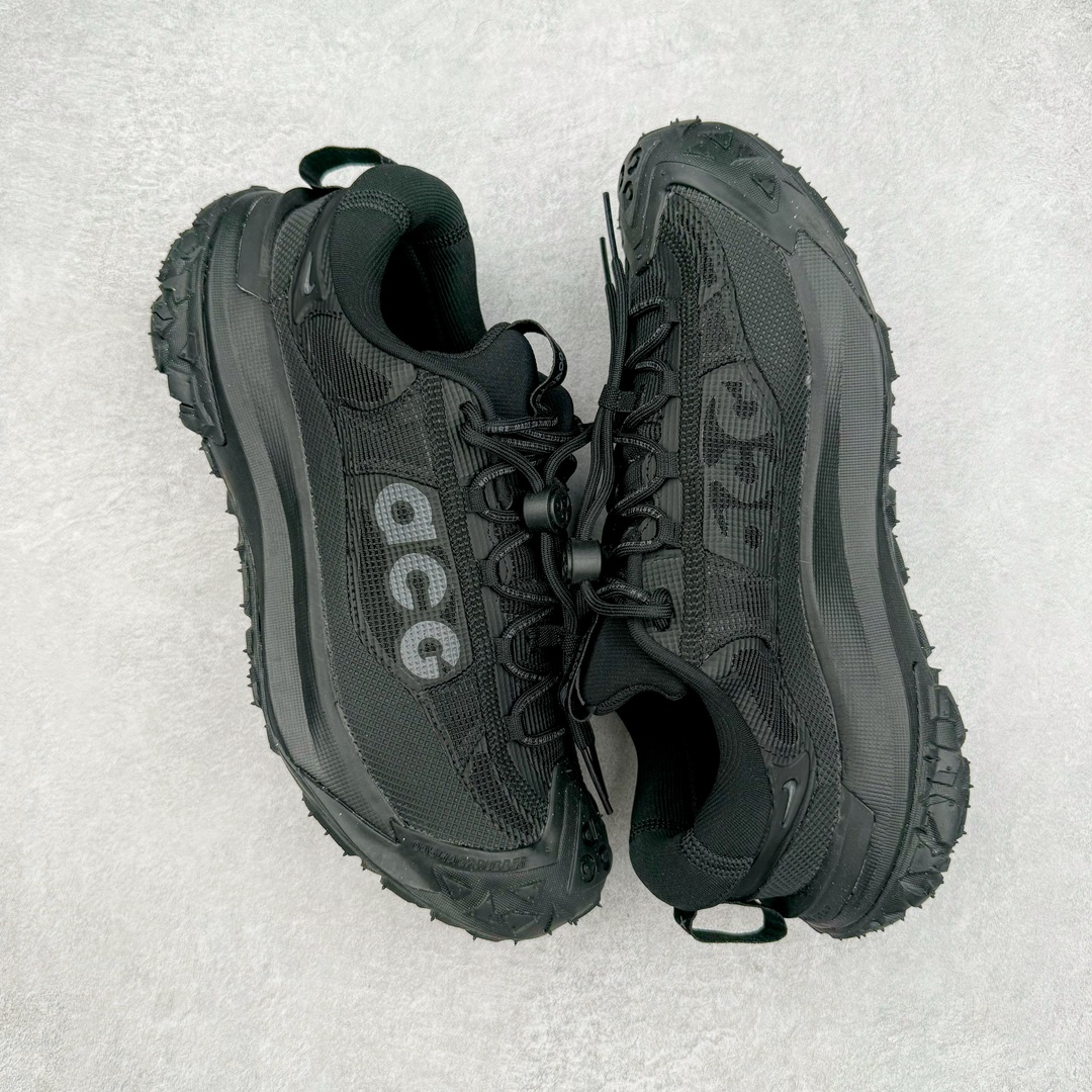 图片[3]-＃AW纯原 NK ACG Mountain Fly 2 Low GTX 复古潮流户外登山鞋防水慢跑鞋 HF6245-001 全新来袭 该款沿袭前代高帮版型的设计传统 轻盈鞋面结合灵巧的脚踝包裹设计 为双足打造出一体化的舒适脚感 助力轻松畅行 中底融入柔软的React泡棉与Vaporfiy 科技 让你在岩石小径徒步时也像行走在都市般轻松舒适 粘性橡胶大底铸就了攀岩级别的出众抓地力 助你从容面对各种环境挑战 尺码：36 36.5 37.5 38 38.5 39 40 40.5 41 42 42.5 43 44 44.5 45 46-选品中心