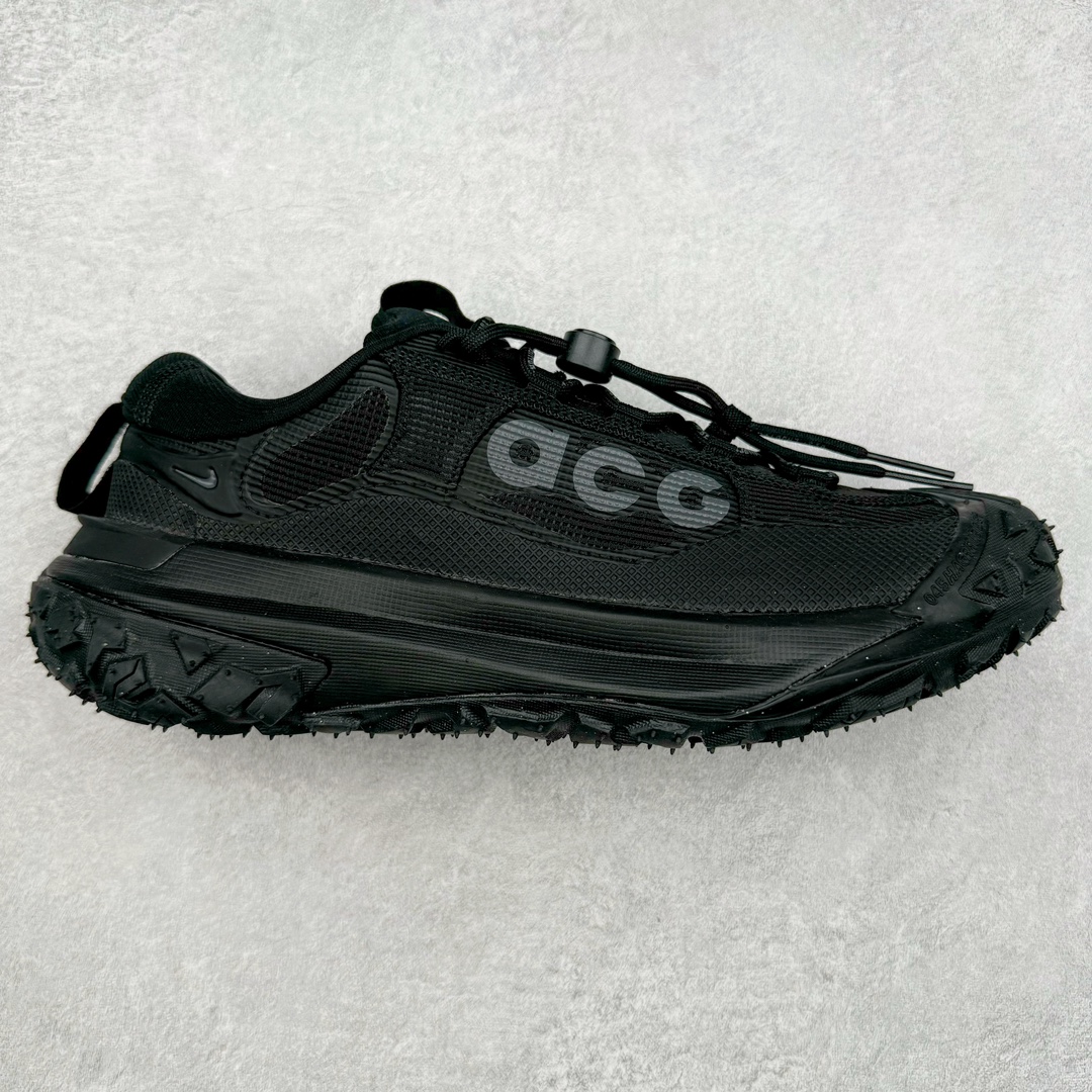 ＃AW纯原 NK ACG Mountain Fly 2 Low GTX 复古潮流户外登山鞋防水慢跑鞋 HF6245-001 全新来袭 该款沿袭前代高帮版型的设计传统 轻盈鞋面结合灵巧的脚踝包裹设计 为双足打造出一体化的舒适脚感 助力轻松畅行 中底融入柔软的React泡棉与Vaporfiy 科技 让你在岩石小径徒步时也像行走在都市般轻松舒适 粘性橡胶大底铸就了攀岩级别的出众抓地力 助你从容面对各种环境挑战 尺码：36 36.5 37.5 38 38.5 39 40 40.5 41 42 42.5 43 44 44.5 45 46-选品中心