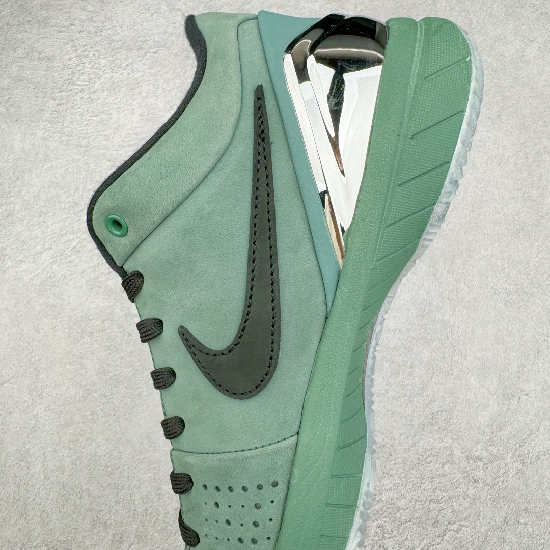 图片[7]-＃JC纯原 NK Zoom Kobe 4 科比四代 父亲节绿色 FQ3545-300 一个月返厂/换新售后服务 支持各种实战 全套原纸板楦头开发 原档数据私模唯一正确组合大底 高压Zoom Turbo气垫➕后掌EVA缓震 实战配置直接拉满 原楦纸板开发 鞋身流线型、后跟塑形 区分土肥圆 原档数据3D打印 鞋面细节匹配原版 全身鞋材卡料色独家定制 正确喷漆 SWOOSH NK专利Flyknit飞线科技 给予鞋身足够抗扭矩力 真实底模最大48.5 实战利器 尺码：40 40.5 41 42 42.5 43 44 44.5 45 46 47.5 48.5 （脚宽、脚胖 建议买大半码）-选品中心