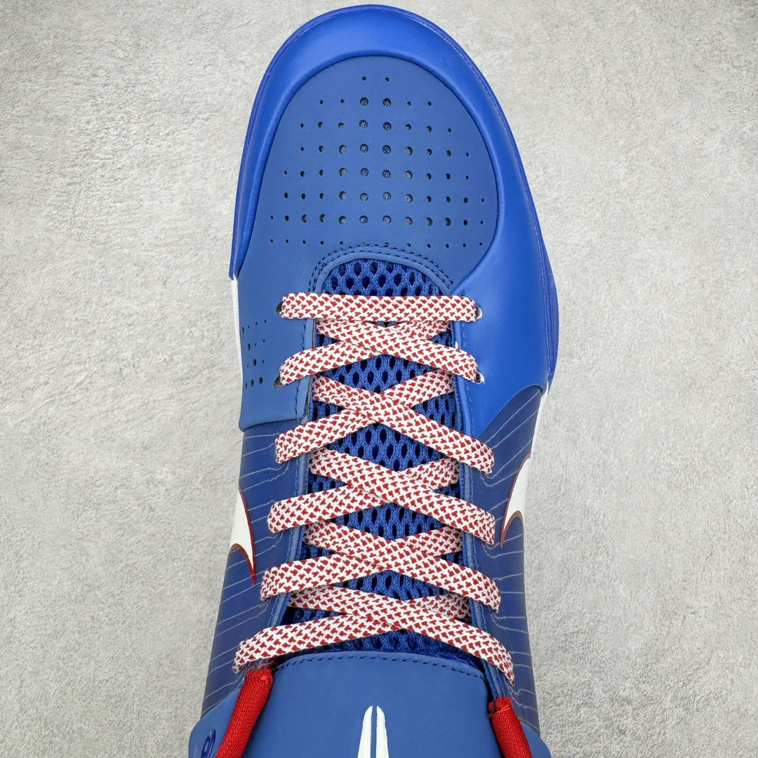 图片[4]-＃JC纯原 NK Zoom Kobe 4 科比四代 费城蓝色 FQ3545-400 一个月返厂/换新售后服务 支持各种实战 全套原纸板楦头开发 原档数据私模唯一正确组合大底 高压Zoom Turbo气垫➕后掌EVA缓震 实战配置直接拉满 原楦纸板开发 鞋身流线型、后跟塑形 区分土肥圆 原档数据3D打印 鞋面细节匹配原版 全身鞋材卡料色独家定制 正确喷漆 SWOOSH NK专利Flyknit飞线科技 给予鞋身足够抗扭矩力 真实底模最大48.5 实战利器 尺码：40 40.5 41 42 42.5 43 44 44.5 45 46 47.5 48.5 （脚宽、脚胖 建议买大半码）-选品中心