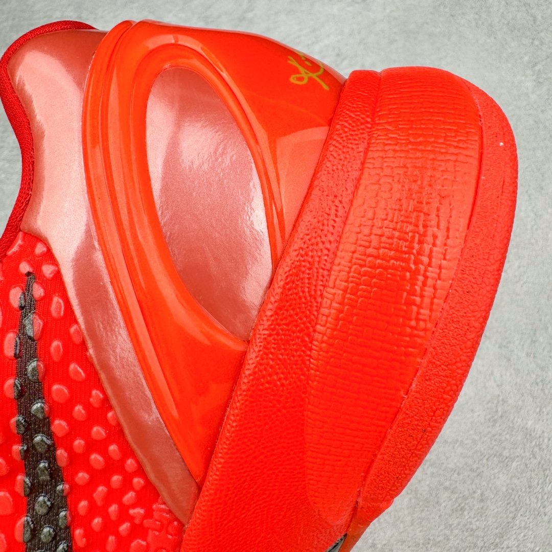 图片[18]-＃JC纯原 NK Zoom Kobe 6 Protro 科比六代 红黑反转青蜂侠 FV4921-600 全套原纸板楦头开发 确保原汁原味 完美呈现版型 一比一鞋头弧度高度鞋身弧度 细节品控鞋型完美 原厂TPU网格鞋带扣 正确内里网布 前后气垫加持 信仰绝不减配 全鞋身材料卡色独家定制 SWOOSH 蛇鳞 正确珠光效果（内嵌珍珠粉）独家前掌Zoom Turbo 后掌马蹄Zoom缓震 内置全真动态飞线 独家复刻U型缓震垫带独立钢印 十年情怀 这里完美落地 偏小半码 尺码：40 40.5 41 42 42.5 43 44 44.5 45 46 47.5 48.5-选品中心