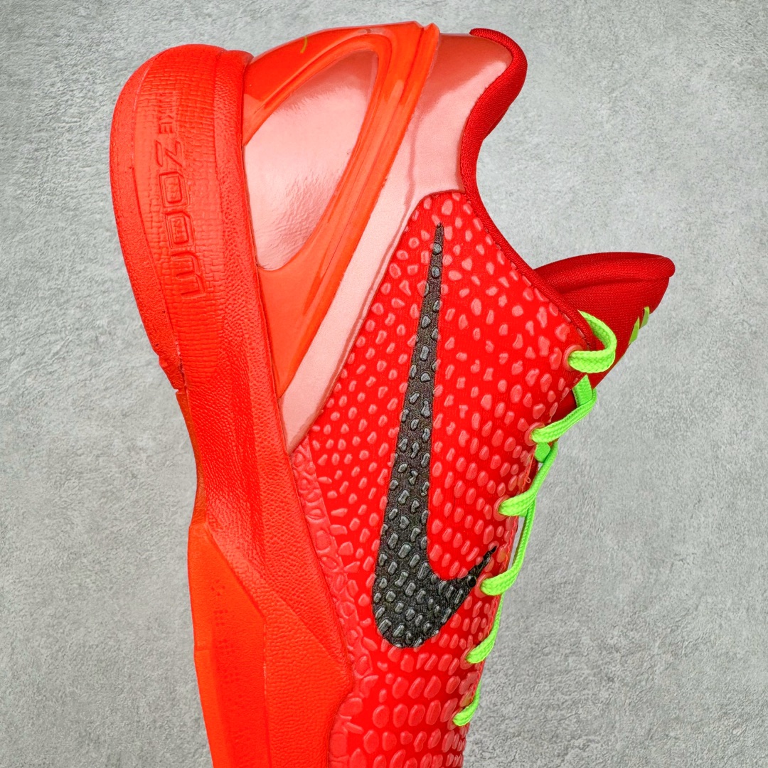 图片[6]-＃JC纯原 NK Zoom Kobe 6 Protro 科比六代 红黑反转青蜂侠 FV4921-600 全套原纸板楦头开发 确保原汁原味 完美呈现版型 一比一鞋头弧度高度鞋身弧度 细节品控鞋型完美 原厂TPU网格鞋带扣 正确内里网布 前后气垫加持 信仰绝不减配 全鞋身材料卡色独家定制 SWOOSH 蛇鳞 正确珠光效果（内嵌珍珠粉）独家前掌Zoom Turbo 后掌马蹄Zoom缓震 内置全真动态飞线 独家复刻U型缓震垫带独立钢印 十年情怀 这里完美落地 偏小半码 尺码：40 40.5 41 42 42.5 43 44 44.5 45 46 47.5 48.5-选品中心