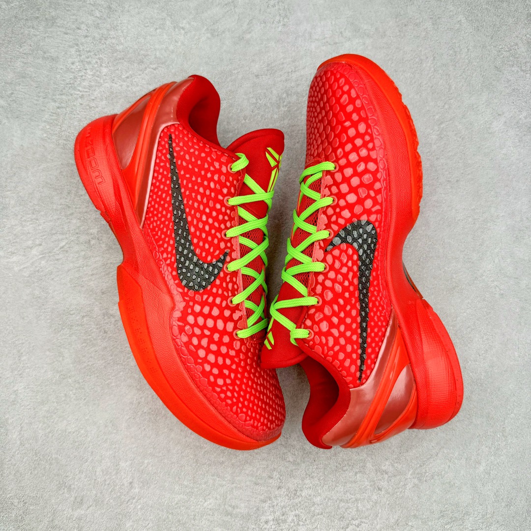 图片[3]-＃JC纯原 NK Zoom Kobe 6 Protro 科比六代 红黑反转青蜂侠 FV4921-600 全套原纸板楦头开发 确保原汁原味 完美呈现版型 一比一鞋头弧度高度鞋身弧度 细节品控鞋型完美 原厂TPU网格鞋带扣 正确内里网布 前后气垫加持 信仰绝不减配 全鞋身材料卡色独家定制 SWOOSH 蛇鳞 正确珠光效果（内嵌珍珠粉）独家前掌Zoom Turbo 后掌马蹄Zoom缓震 内置全真动态飞线 独家复刻U型缓震垫带独立钢印 十年情怀 这里完美落地 偏小半码 尺码：40 40.5 41 42 42.5 43 44 44.5 45 46 47.5 48.5-选品中心