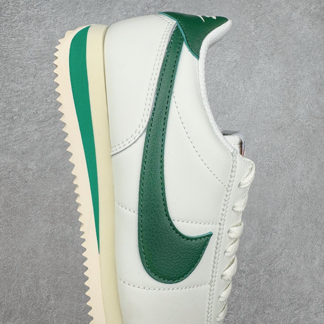 图片[6]-＃JC纯原 NK Classic Cortez Leather 阿甘复古初代皮革慢跑鞋 DN1791-101 实体平台指令订单 全套原纸板楦头开发 原厂数据大底磨具 一比一鞋头弧度高度鞋身弧度 细节品控鞋型随意对比 正确烫金高频细节 公司级标准检验QC 区分市面一切版本 完美复刻阿甘复古鞋型 尺码：35.5 36 36.5 37.5 38 38.5 39 40 40.5 41 42 42.5 43 44 45-选品中心