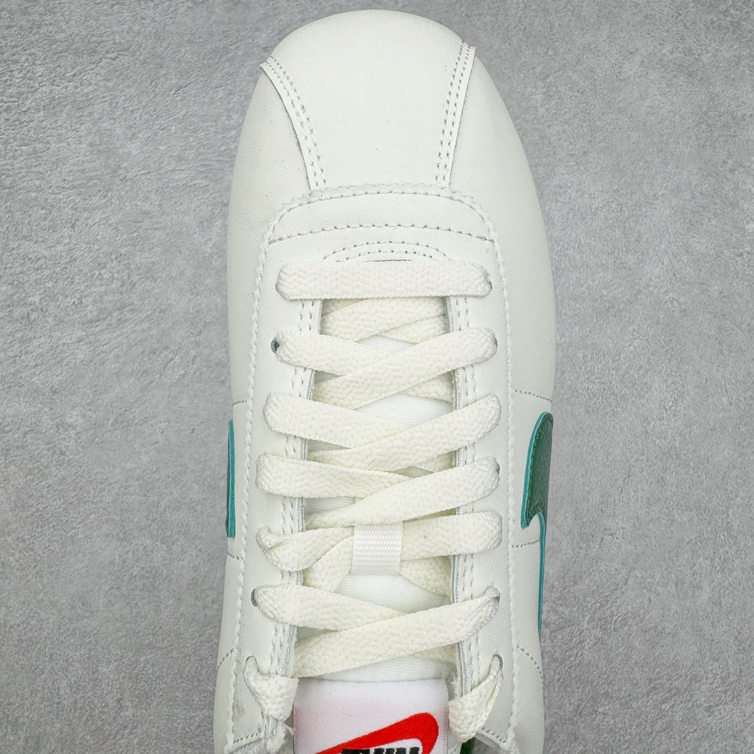 图片[4]-＃JC纯原 NK Classic Cortez Leather 阿甘复古初代皮革慢跑鞋 DN1791-101 实体平台指令订单 全套原纸板楦头开发 原厂数据大底磨具 一比一鞋头弧度高度鞋身弧度 细节品控鞋型随意对比 正确烫金高频细节 公司级标准检验QC 区分市面一切版本 完美复刻阿甘复古鞋型 尺码：35.5 36 36.5 37.5 38 38.5 39 40 40.5 41 42 42.5 43 44 45-选品中心