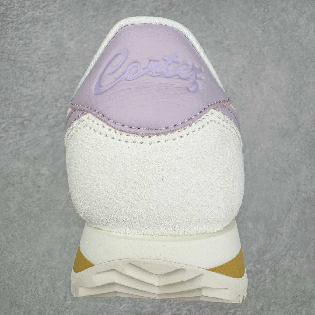 图片[8]-＃JC纯原 NK Classic Cortez Leather 阿甘复古初代皮革慢跑鞋 FJ4608-133 实体平台指令订单 全套原纸板楦头开发 原厂数据大底磨具 一比一鞋头弧度高度鞋身弧度 细节品控鞋型随意对比 正确烫金高频细节 公司级标准检验QC 区分市面一切版本 完美复刻阿甘复古鞋型 尺码：35.5 36 36.5 37.5 38 38.5 39 40 40.5 41 42 42.5 43 44 45-选品中心