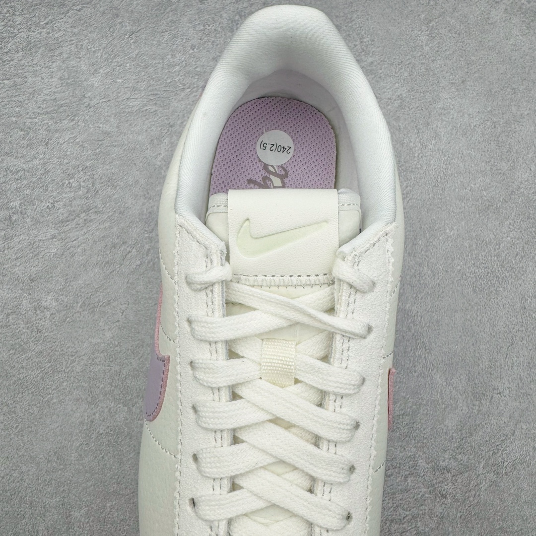 图片[5]-＃JC纯原 NK Classic Cortez Leather 阿甘复古初代皮革慢跑鞋 FJ4608-133 实体平台指令订单 全套原纸板楦头开发 原厂数据大底磨具 一比一鞋头弧度高度鞋身弧度 细节品控鞋型随意对比 正确烫金高频细节 公司级标准检验QC 区分市面一切版本 完美复刻阿甘复古鞋型 尺码：35.5 36 36.5 37.5 38 38.5 39 40 40.5 41 42 42.5 43 44 45-选品中心