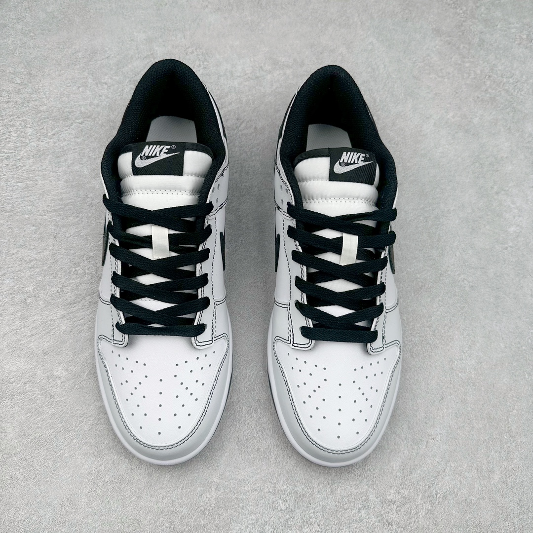 图片[2]-NK Dunk Low 定制配色 DD1391-100 大厂出品 极力推荐 原装头层材料 独家版型蒸餾加工帶來的是更好的视觉和脚感体验大厂纯原品质出货 清洁度 电绣工艺 皮料切割干净无任何毛边 细节完美 尺码：36 36.5 37.5 38 38.5 39 40 40.5 41 42 42.5 43 44 44.5 45 46 47.5-选品中心