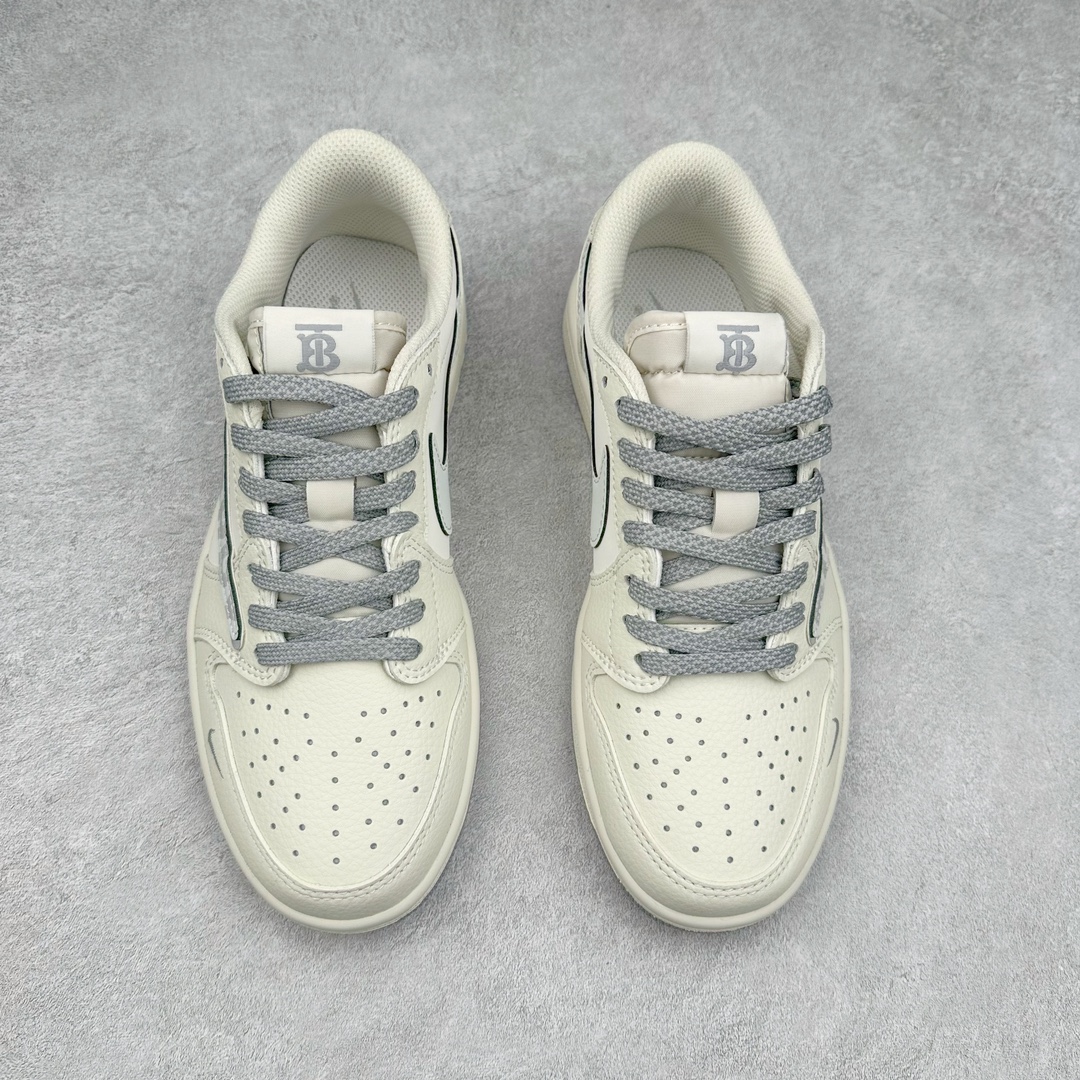 图片[2]-TS x Air Jordan AJ1 Low 倒钩低帮联名定制配色 JH6088-614 原厂内置气垫魔块 A模大底 头层小牛皮 鞋舌AJ原厂专用牛津布+AJ专用反口珍珠布+原厂无杂质高弹内里海棉+特殊封边弹力鞋带 尺码：36 36.5 37.5 38 38.5 39 40 40.5 41 42 42.5 43 44 44.5 45 46 47.5-选品中心