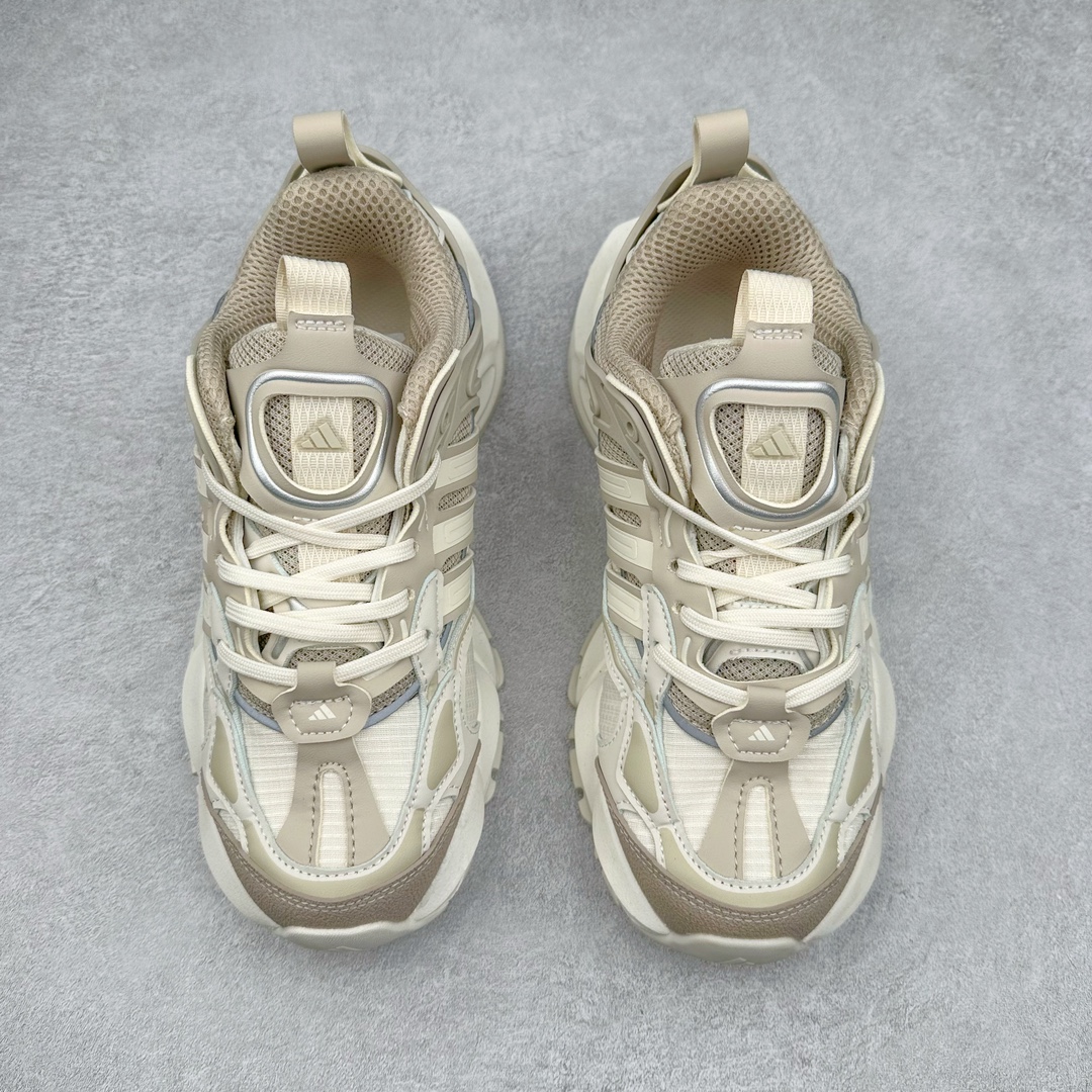 图片[2]-AD XLG Runner Deluxe 跑步者豪华版系列低帮厚底增高老爹风复古缓震休闲运动慢跑鞋 自从阿迪达斯和巴黎世家合作后，没少出双方联名的平替。结果根据最新情报，阿迪现在已经把手伸到了巴家爆款3XL的身上，新鞋Xlg Runner Deluxe实物曝光，emm，鞋款整体一眼丁真是巴黎世家Track＋3XL大底的缝合怪版本，要不是鞋侧明晃晃的adidas三道杠Logo，估计各位看了都得蒙。这波不能说是完全复制巴黎世家，但也多少有点借鉴的味道了。新鞋基本就是在阿迪经典\\\”Climacool\\\”鞋款的基础上，升级了Boots大底以及加入了\\\”巴味\\\”设计元素…尺码：35 36 36⅔ 37⅓ 38 38⅔ 39⅓ 40 40⅔ 41⅓ 42 42⅔ 43⅓ 44 44⅔ 45 46-选品中心