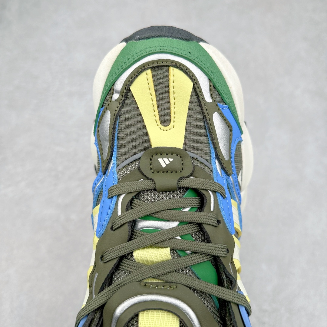 图片[4]-AD XLG Runner Deluxe 跑步者豪华版系列低帮厚底增高老爹风复古缓震休闲运动慢跑鞋 自从阿迪达斯和巴黎世家合作后，没少出双方联名的平替。结果根据最新情报，阿迪现在已经把手伸到了巴家爆款3XL的身上，新鞋Xlg Runner Deluxe实物曝光，emm，鞋款整体一眼丁真是巴黎世家Track＋3XL大底的缝合怪版本，要不是鞋侧明晃晃的adidas三道杠Logo，估计各位看了都得蒙。这波不能说是完全复制巴黎世家，但也多少有点借鉴的味道了。新鞋基本就是在阿迪经典\\\”Climacool\\\”鞋款的基础上，升级了Boots大底以及加入了\\\”巴味\\\”设计元素…尺码：35 36 36⅔ 37⅓ 38 38⅔ 39⅓ 40 40⅔ 41⅓ 42 42⅔ 43⅓ 44 44⅔ 45 46-选品中心