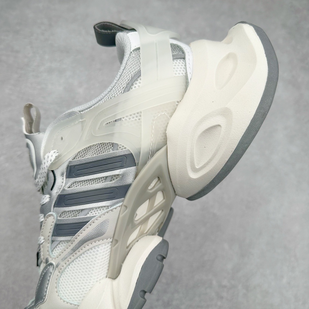 图片[7]-AD XLG Runner Deluxe 跑步者豪华版系列低帮厚底增高老爹风复古缓震休闲运动慢跑鞋 自从阿迪达斯和巴黎世家合作后，没少出双方联名的平替。结果根据最新情报，阿迪现在已经把手伸到了巴家爆款3XL的身上，新鞋Xlg Runner Deluxe实物曝光，emm，鞋款整体一眼丁真是巴黎世家Track＋3XL大底的缝合怪版本，要不是鞋侧明晃晃的adidas三道杠Logo，估计各位看了都得蒙。这波不能说是完全复制巴黎世家，但也多少有点借鉴的味道了。新鞋基本就是在阿迪经典\\\”Climacool\\\”鞋款的基础上，升级了Boots大底以及加入了\\\”巴味\\\”设计元素…尺码：35 36 36⅔ 37⅓ 38 38⅔ 39⅓ 40 40⅔ 41⅓ 42 42⅔ 43⅓ 44 44⅔ 45 46-选品中心