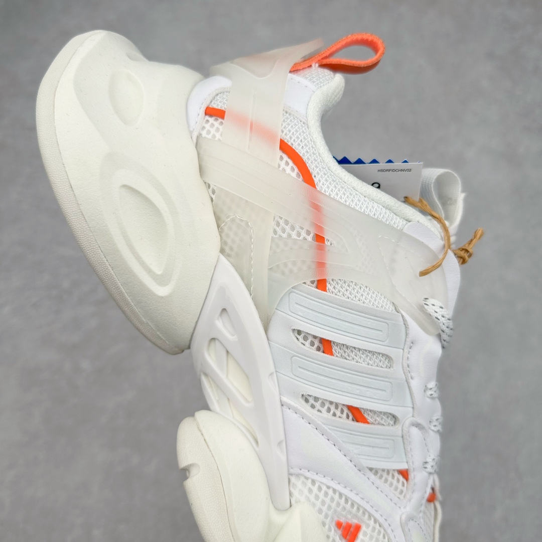 图片[6]-AD XLG Runner Deluxe 跑步者豪华版系列低帮厚底增高老爹风复古缓震休闲运动慢跑鞋 自从阿迪达斯和巴黎世家合作后，没少出双方联名的平替。结果根据最新情报，阿迪现在已经把手伸到了巴家爆款3XL的身上，新鞋Xlg Runner Deluxe实物曝光，emm，鞋款整体一眼丁真是巴黎世家Track＋3XL大底的缝合怪版本，要不是鞋侧明晃晃的adidas三道杠Logo，估计各位看了都得蒙。这波不能说是完全复制巴黎世家，但也多少有点借鉴的味道了。新鞋基本就是在阿迪经典\\\”Climacool\\\”鞋款的基础上，升级了Boots大底以及加入了\\\”巴味\\\”设计元素…尺码：35 36 36⅔ 37⅓ 38 38⅔ 39⅓ 40 40⅔ 41⅓ 42 42⅔ 43⅓ 44 44⅔ 45 46-选品中心