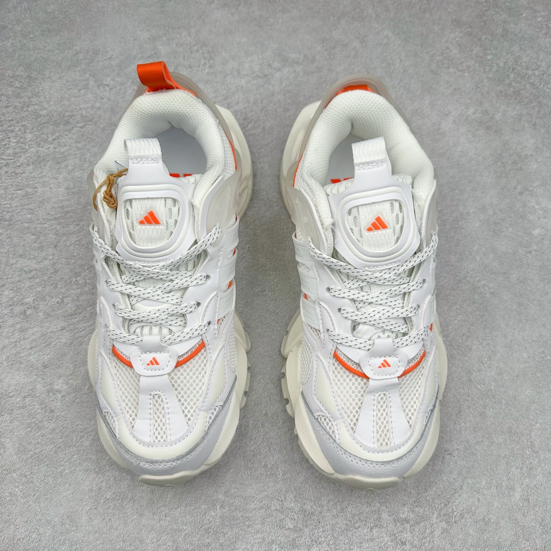 图片[2]-AD XLG Runner Deluxe 跑步者豪华版系列低帮厚底增高老爹风复古缓震休闲运动慢跑鞋 自从阿迪达斯和巴黎世家合作后，没少出双方联名的平替。结果根据最新情报，阿迪现在已经把手伸到了巴家爆款3XL的身上，新鞋Xlg Runner Deluxe实物曝光，emm，鞋款整体一眼丁真是巴黎世家Track＋3XL大底的缝合怪版本，要不是鞋侧明晃晃的adidas三道杠Logo，估计各位看了都得蒙。这波不能说是完全复制巴黎世家，但也多少有点借鉴的味道了。新鞋基本就是在阿迪经典\\\”Climacool\\\”鞋款的基础上，升级了Boots大底以及加入了\\\”巴味\\\”设计元素…尺码：35 36 36⅔ 37⅓ 38 38⅔ 39⅓ 40 40⅔ 41⅓ 42 42⅔ 43⅓ 44 44⅔ 45 46-选品中心