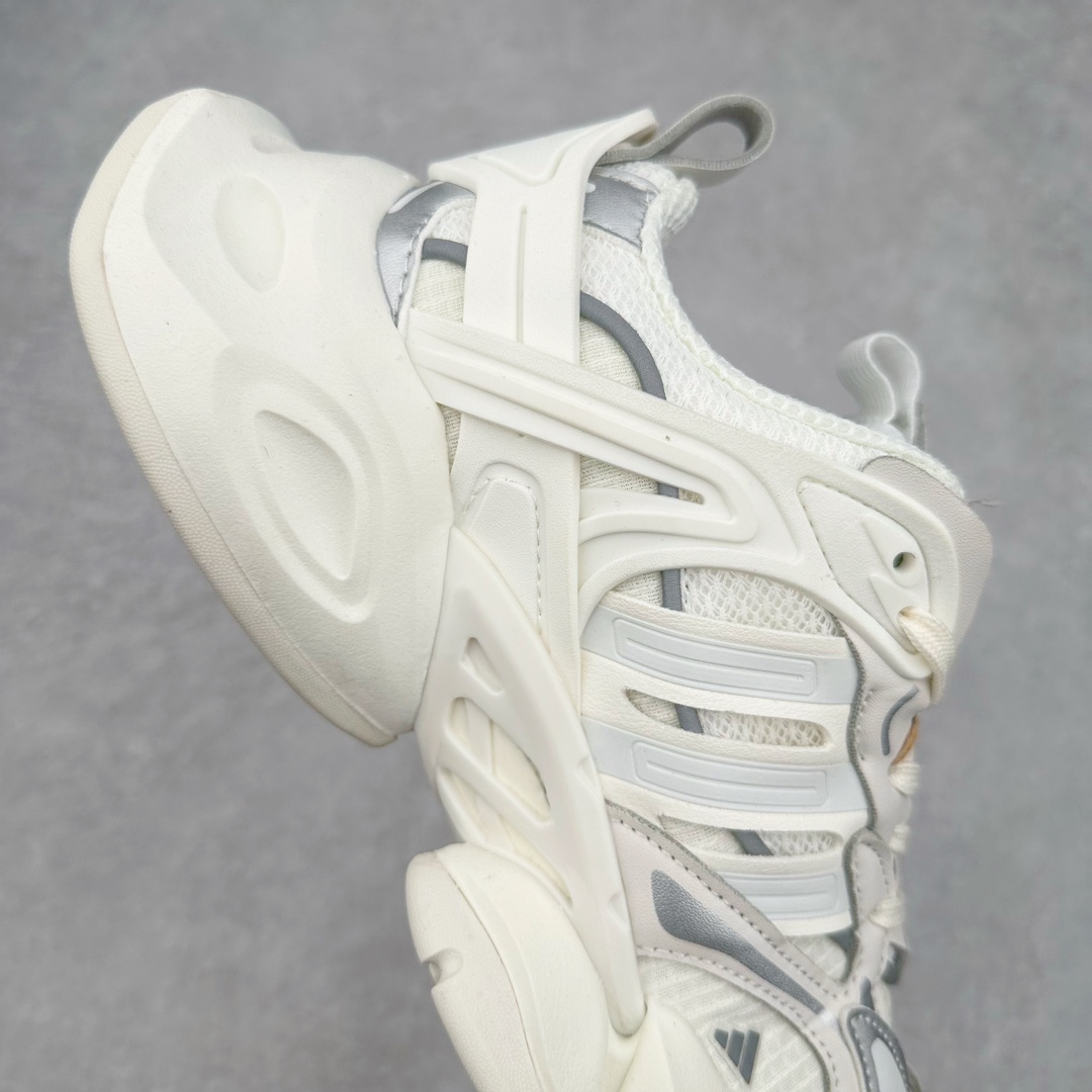 图片[6]-AD XLG Runner Deluxe 跑步者豪华版系列低帮厚底增高老爹风复古缓震休闲运动慢跑鞋 自从阿迪达斯和巴黎世家合作后，没少出双方联名的平替。结果根据最新情报，阿迪现在已经把手伸到了巴家爆款3XL的身上，新鞋Xlg Runner Deluxe实物曝光，emm，鞋款整体一眼丁真是巴黎世家Track＋3XL大底的缝合怪版本，要不是鞋侧明晃晃的adidas三道杠Logo，估计各位看了都得蒙。这波不能说是完全复制巴黎世家，但也多少有点借鉴的味道了。新鞋基本就是在阿迪经典\\\”Climacool\\\”鞋款的基础上，升级了Boots大底以及加入了\\\”巴味\\\”设计元素…尺码：35 36 36⅔ 37⅓ 38 38⅔ 39⅓ 40 40⅔ 41⅓ 42 42⅔ 43⅓ 44 44⅔ 45 46-选品中心