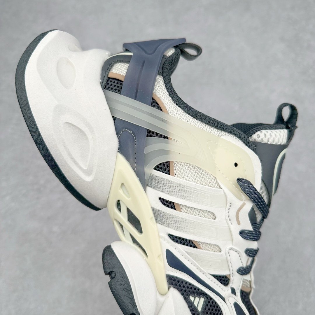 图片[6]-AD XLG Runner Deluxe 跑步者豪华版系列低帮厚底增高老爹风复古缓震休闲运动慢跑鞋 自从阿迪达斯和巴黎世家合作后，没少出双方联名的平替。结果根据最新情报，阿迪现在已经把手伸到了巴家爆款3XL的身上，新鞋Xlg Runner Deluxe实物曝光，emm，鞋款整体一眼丁真是巴黎世家Track＋3XL大底的缝合怪版本，要不是鞋侧明晃晃的adidas三道杠Logo，估计各位看了都得蒙。这波不能说是完全复制巴黎世家，但也多少有点借鉴的味道了。新鞋基本就是在阿迪经典\\\”Climacool\\\”鞋款的基础上，升级了Boots大底以及加入了\\\”巴味\\\”设计元素…尺码：35 36 36⅔ 37⅓ 38 38⅔ 39⅓ 40 40⅔ 41⅓ 42 42⅔ 43⅓ 44 44⅔ 45 46-选品中心