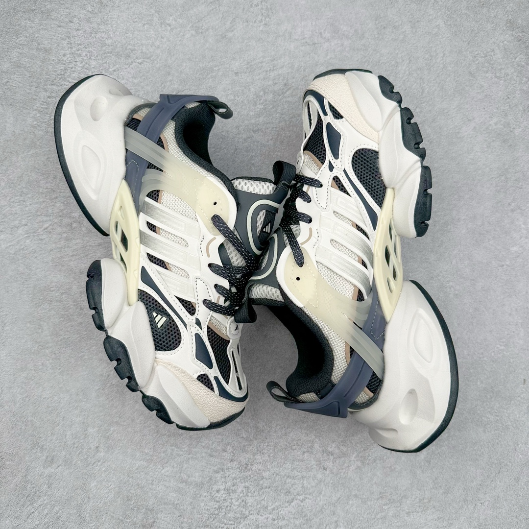 图片[3]-AD XLG Runner Deluxe 跑步者豪华版系列低帮厚底增高老爹风复古缓震休闲运动慢跑鞋 自从阿迪达斯和巴黎世家合作后，没少出双方联名的平替。结果根据最新情报，阿迪现在已经把手伸到了巴家爆款3XL的身上，新鞋Xlg Runner Deluxe实物曝光，emm，鞋款整体一眼丁真是巴黎世家Track＋3XL大底的缝合怪版本，要不是鞋侧明晃晃的adidas三道杠Logo，估计各位看了都得蒙。这波不能说是完全复制巴黎世家，但也多少有点借鉴的味道了。新鞋基本就是在阿迪经典\\\”Climacool\\\”鞋款的基础上，升级了Boots大底以及加入了\\\”巴味\\\”设计元素…尺码：35 36 36⅔ 37⅓ 38 38⅔ 39⅓ 40 40⅔ 41⅓ 42 42⅔ 43⅓ 44 44⅔ 45 46-选品中心