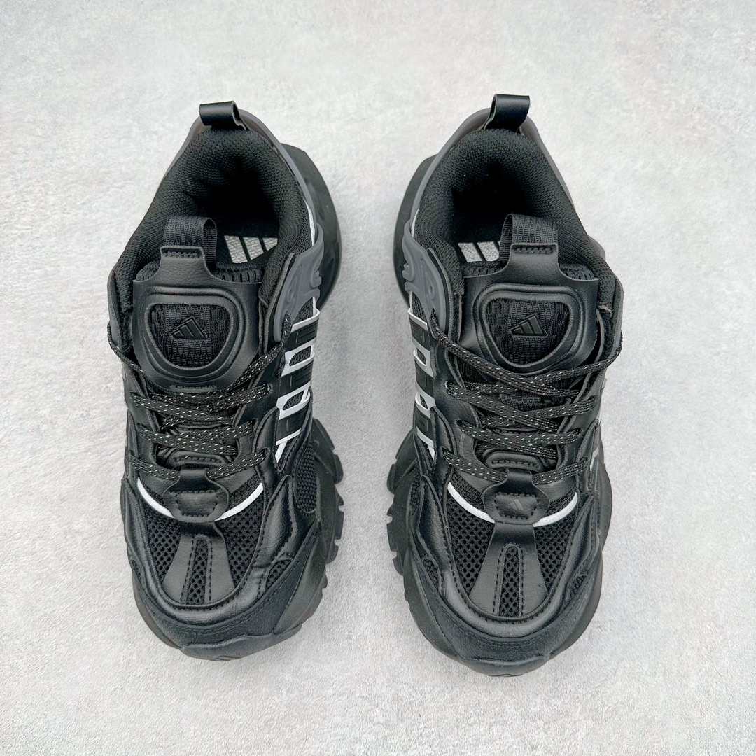 图片[2]-AD XLG Runner Deluxe 跑步者豪华版系列低帮厚底增高老爹风复古缓震休闲运动慢跑鞋 自从阿迪达斯和巴黎世家合作后，没少出双方联名的平替。结果根据最新情报，阿迪现在已经把手伸到了巴家爆款3XL的身上，新鞋Xlg Runner Deluxe实物曝光，emm，鞋款整体一眼丁真是巴黎世家Track＋3XL大底的缝合怪版本，要不是鞋侧明晃晃的adidas三道杠Logo，估计各位看了都得蒙。这波不能说是完全复制巴黎世家，但也多少有点借鉴的味道了。新鞋基本就是在阿迪经典\\\”Climacool\\\”鞋款的基础上，升级了Boots大底以及加入了\\\”巴味\\\”设计元素…尺码：35 36 36⅔ 37⅓ 38 38⅔ 39⅓ 40 40⅔ 41⅓ 42 42⅔ 43⅓ 44 44⅔ 45 46-选品中心