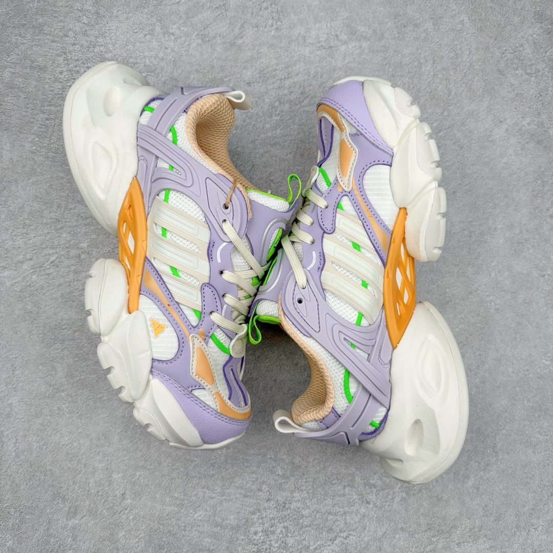 图片[3]-AD XLG Runner Deluxe 跑步者豪华版系列低帮厚底增高老爹风复古缓震休闲运动慢跑鞋 自从阿迪达斯和巴黎世家合作后，没少出双方联名的平替。结果根据最新情报，阿迪现在已经把手伸到了巴家爆款3XL的身上，新鞋Xlg Runner Deluxe实物曝光，emm，鞋款整体一眼丁真是巴黎世家Track＋3XL大底的缝合怪版本，要不是鞋侧明晃晃的adidas三道杠Logo，估计各位看了都得蒙。这波不能说是完全复制巴黎世家，但也多少有点借鉴的味道了。新鞋基本就是在阿迪经典\\\”Climacool\\\”鞋款的基础上，升级了Boots大底以及加入了\\\”巴味\\\”设计元素…尺码：35 36 36⅔ 37⅓ 38 38⅔ 39⅓ 40 40⅔ 41⅓ 42 42⅔ 43⅓ 44 44⅔ 45 46-选品中心