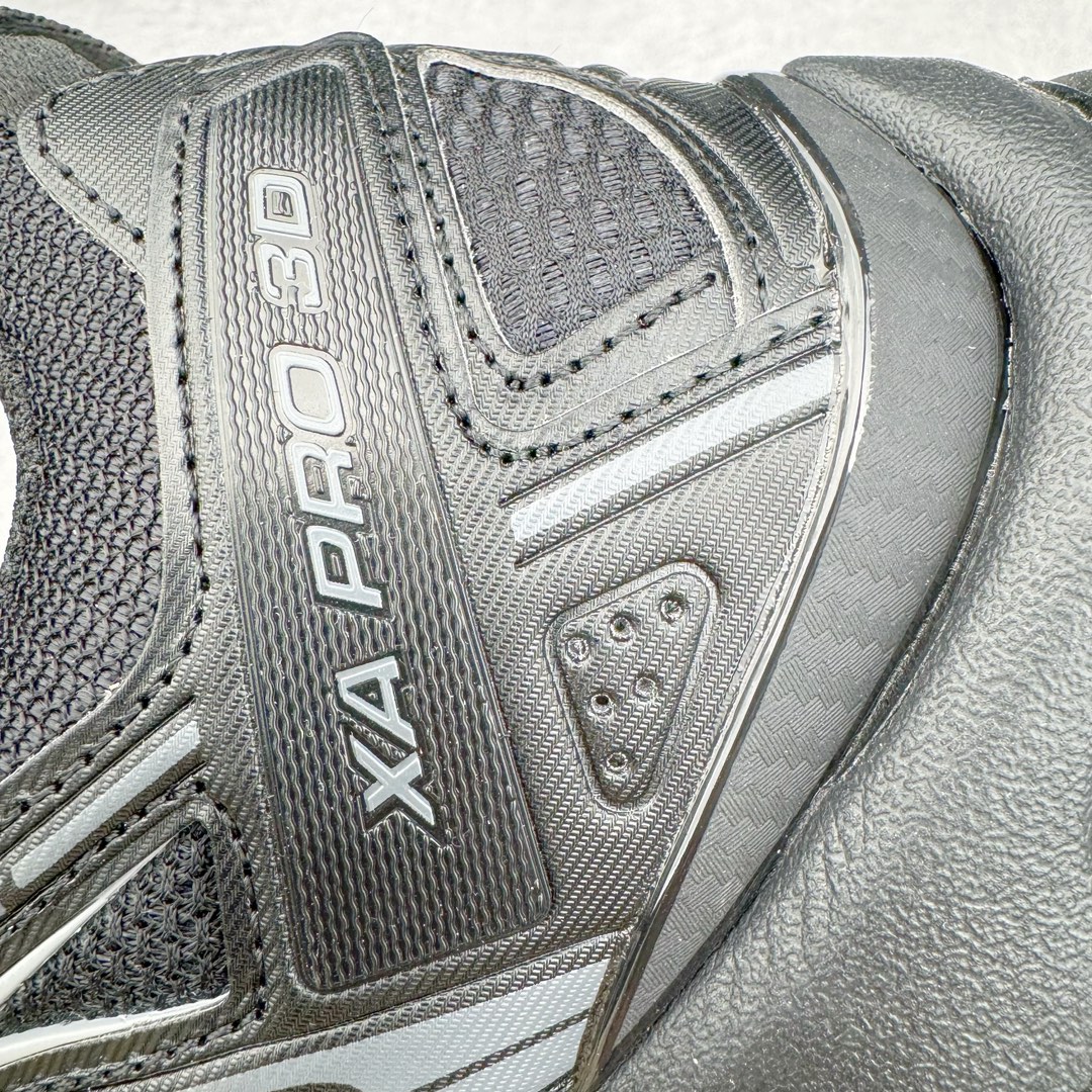 图片[14]-＃K版 SALOMON XA Pro 3D ADV 萨洛蒙潮流越野机能户外功能鞋 纯原外贸平台特供订单 耗时半年巨作 全套原纸板楦头开发 原厂特供网布配套加持 确保原汁原味 完美呈现版型 原档数据独家私模五层组合大底 原装Ortholite轻量化鞋垫 中底布带钢印编号 原厂TPU锁扣 进口港宝加持 后跟自然饱满 还原公司包裹性 鞋面采用SENSIFT贴合技术 全方位贴合包裹脚型 鞋跟部鞋底牵引设计 提供强大的抓地性能 更适应野外崎岖不平的道路 其3D ADVANCED CHASSIS底盘 材料轻量大化 钉齿设计更具稳定性 防护性 鞋底易磨损区运用CONTAGRIP高耐磨材料 应对城市硬质路面长距离跑考验 尺码：36 36.5 37.5 38 38.5 39 40 40.5 41 42 42.5 43 44 44.5 45 46.5-选品中心