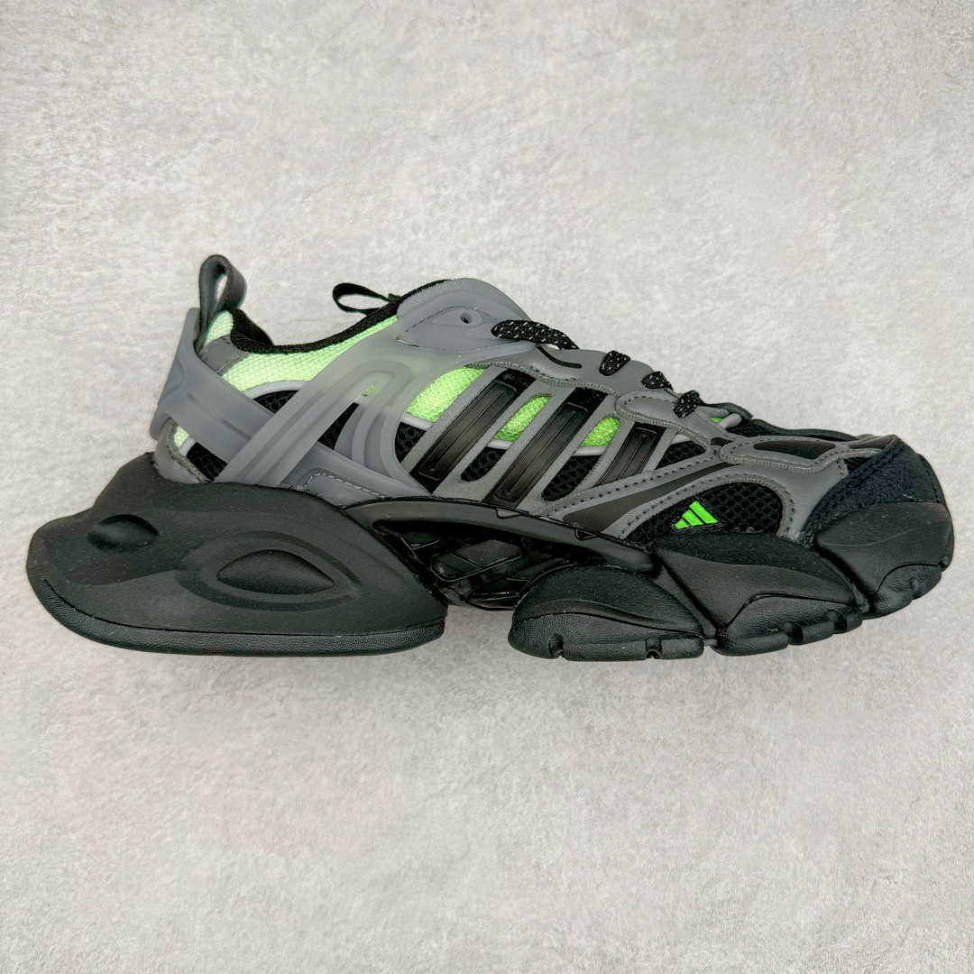 图片[6]-AD XLG Runner Deluxe 跑步者豪华版系列低帮厚底增高老爹风复古缓震休闲运动慢跑鞋 自从阿迪达斯和巴黎世家合作后，没少出双方联名的平替。结果根据最新情报，阿迪现在已经把手伸到了巴家爆款3XL的身上，新鞋Xlg Runner Deluxe实物曝光，emm，鞋款整体一眼丁真是巴黎世家Track＋3XL大底的缝合怪版本，要不是鞋侧明晃晃的adidas三道杠Logo，估计各位看了都得蒙。这波不能说是完全复制巴黎世家，但也多少有点借鉴的味道了。新鞋基本就是在阿迪经典\\\”Climacool\\\”鞋款的基础上，升级了Boots大底以及加入了\\\”巴味\\\”设计元素…尺码：35 36 36⅔ 37⅓ 38 38⅔ 39⅓ 40 40⅔ 41⅓ 42 42⅔ 43⅓ 44 44⅔ 45 46-选品中心