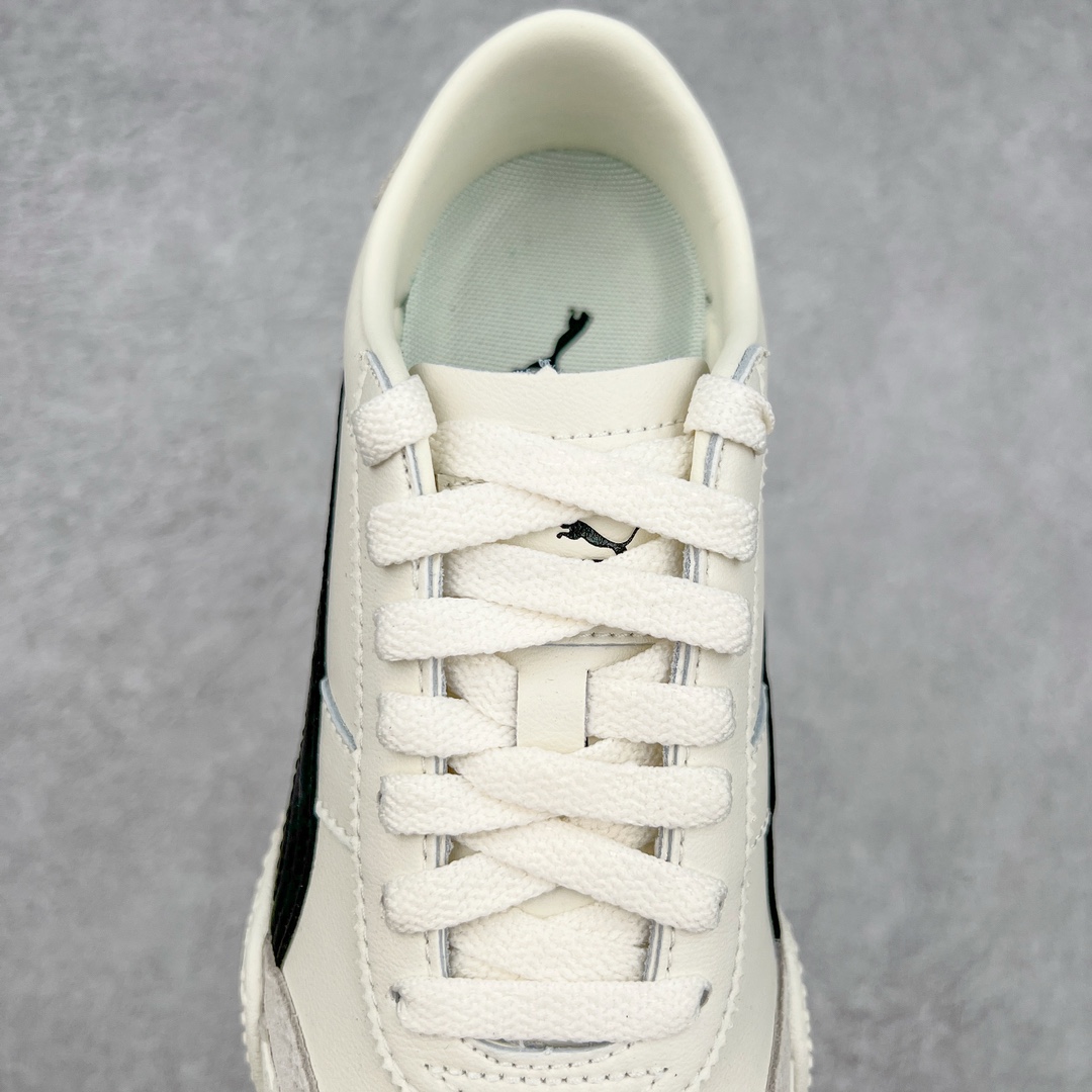 图片[5]-＃HP PUMA Bella UT Low 彪马贝拉UT系列低帮薄底德训复古风经典百搭休闲慢跑鞋 继将 Speedcat OG 带回后，近日 Puma 再以品牌档案室的经典鞋型 Bella OG 为蓝本，推出契合时下薄底球鞋趋势的 Bella UT 鞋款。自 21 世纪初问世以来，Bella OG 鞋型以其独特的薄底设计和上翻外底设计收获了众多年轻拥趸，更是 PUMA DNA 中不可磨灭的经典。此番重新推出的 Bella UT 鞋款，整体鞋面采用上乘皮革材质，并延续 Formstrip 设计语言；鞋头处采用精致的包头设计，搭配麂皮材质提升质感；鞋底部分保留 Bella 鞋款标志性的薄底和点状橡胶外底，上翘的设计包裹鞋面；鞋舌与鞋跟分别点缀美洲狮 Logo 与品牌字母 Logo。值得一提的是，本次 Bella UT 鞋款搭载 SOFTFOAM+ 鞋垫，兼顾美学设计与穿着舒适度。而配色上则提供白、黄、蓝、银、粉五款颜色。尺码：35.5 36 37 37.5 38 39 39.5 40 40.5 41 42 42.5 43 44 44.5 45-选品中心